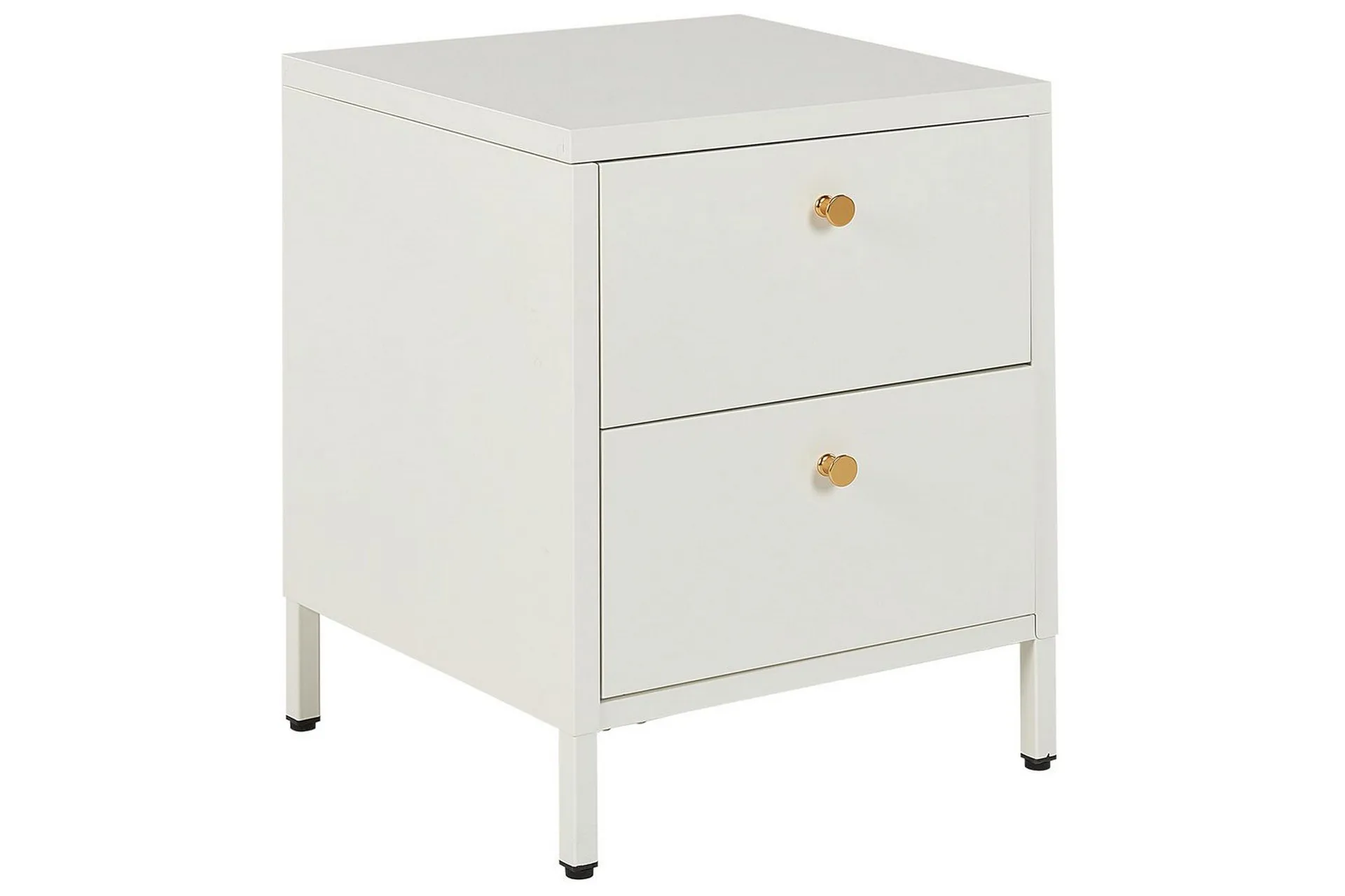 S&auml;ngbord Kylea Vitt, guld - Vitt, guld