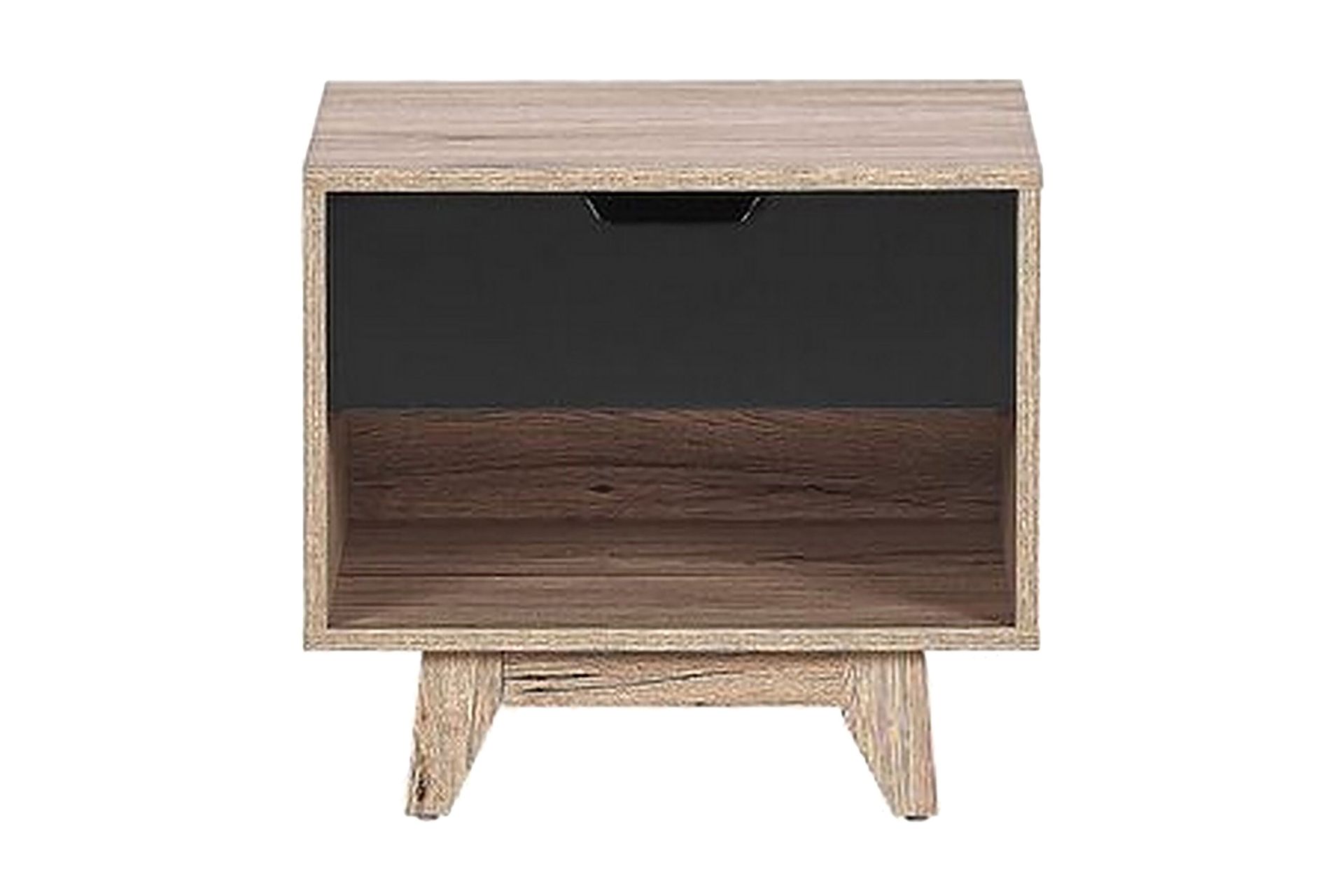 Hultz Soffbord 50 cm - Svart/Ljust Tr&auml;