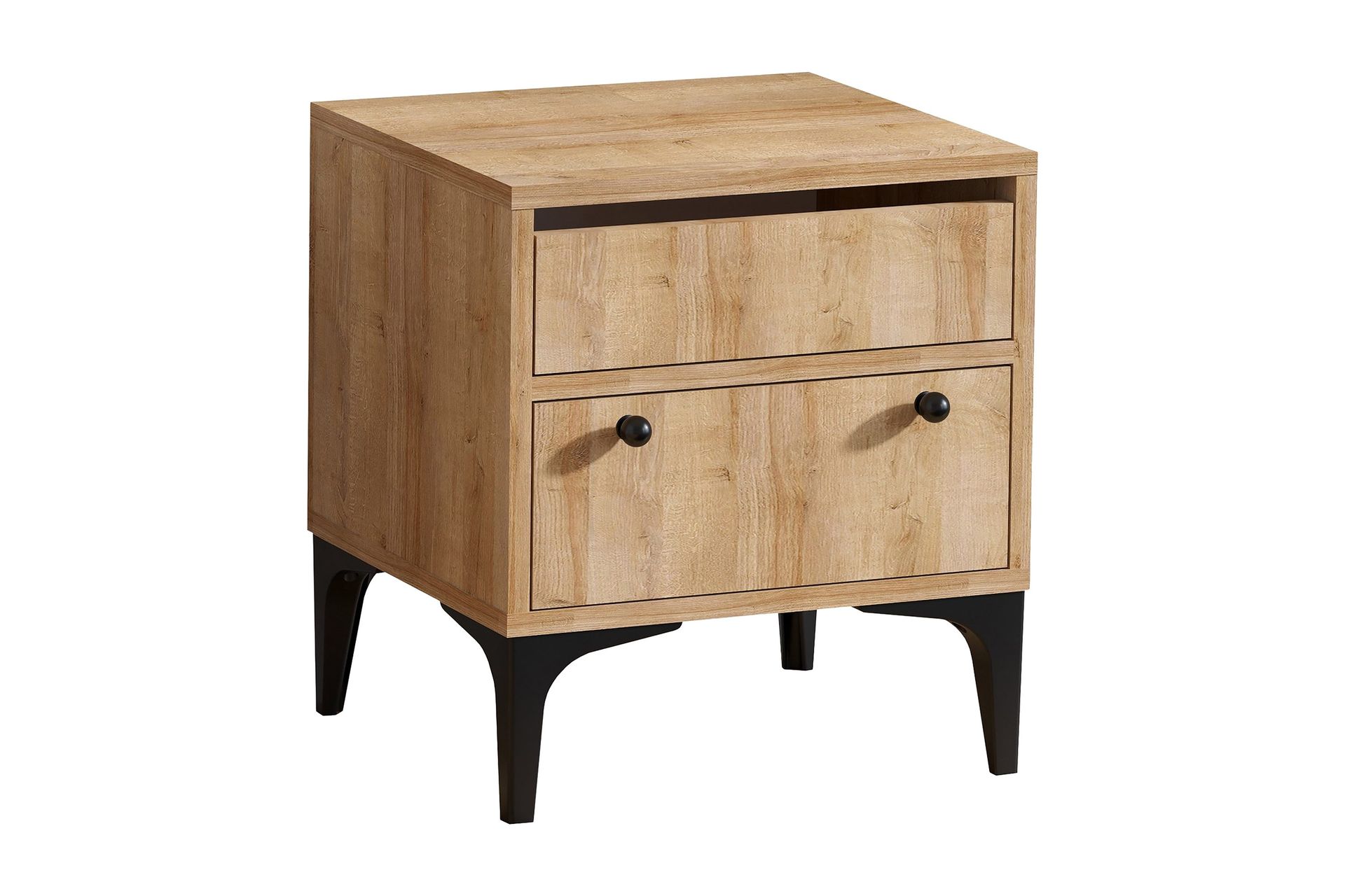 S&auml;ngbord 45 cm - Natur/Svart