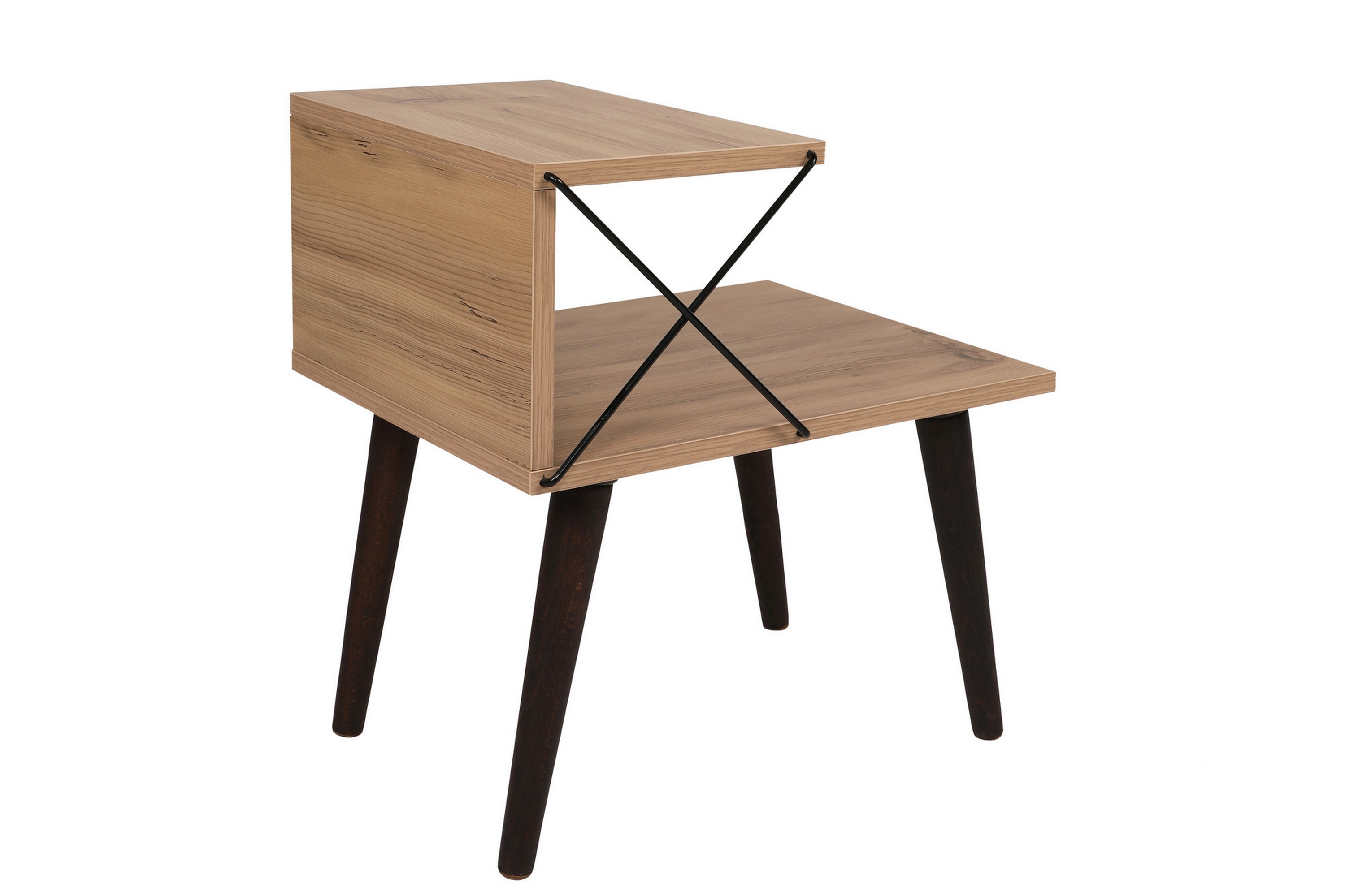 Sängbord Ashlanna 50 cm Natur