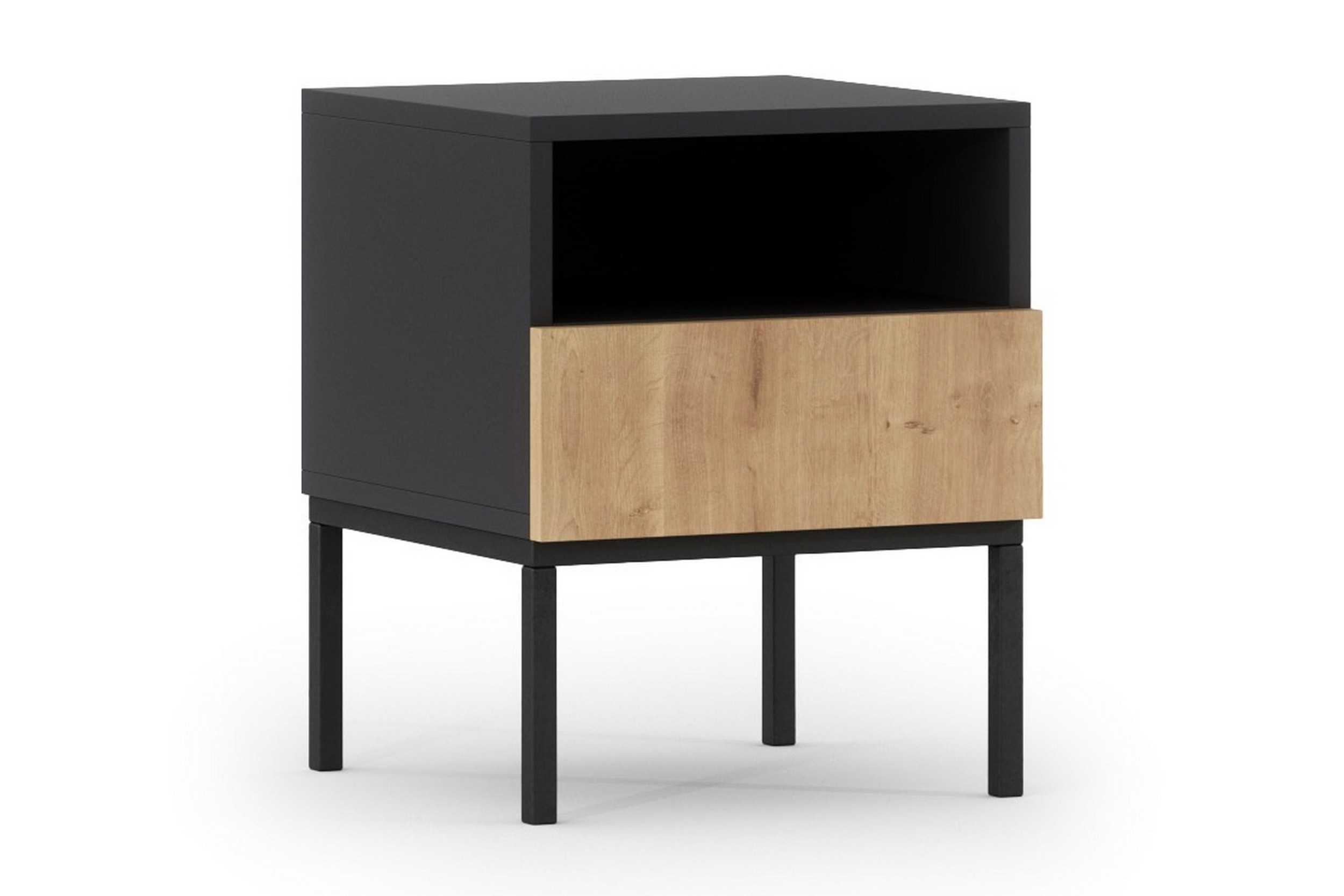 Sängbord Emika 40 cm Ek