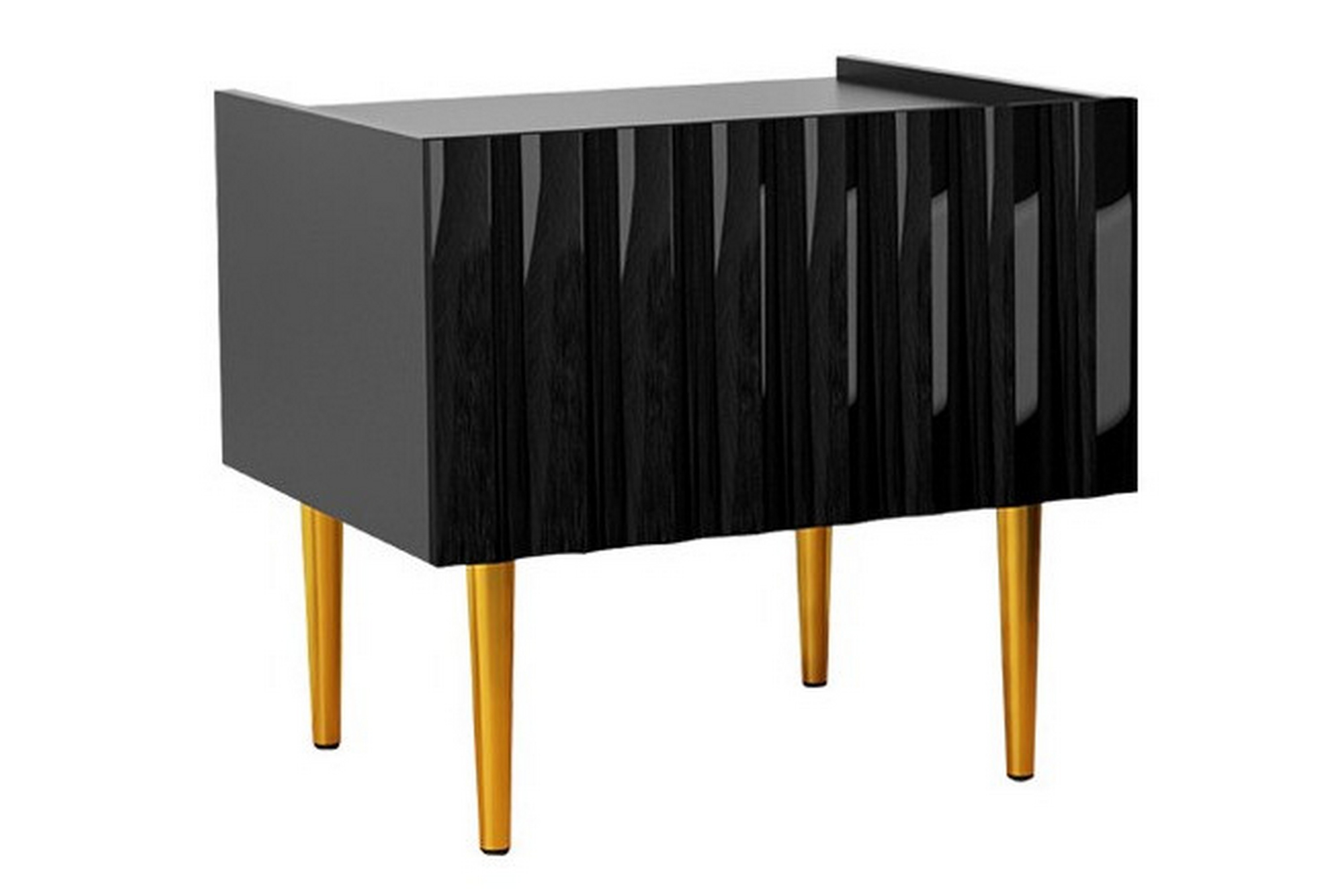 Sängbord Glenndale 50 cm Svart