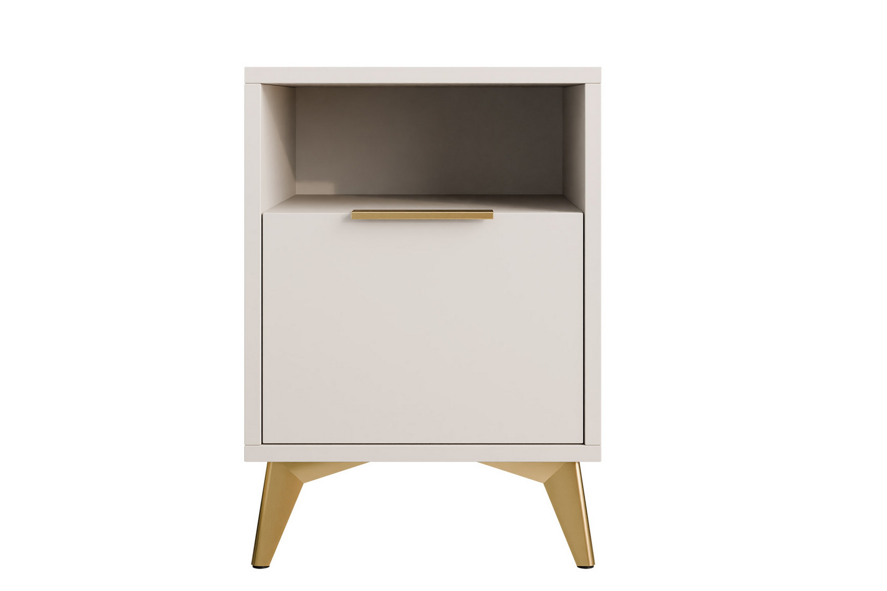 Sängbord Vemdalen 44 cm Sand beige