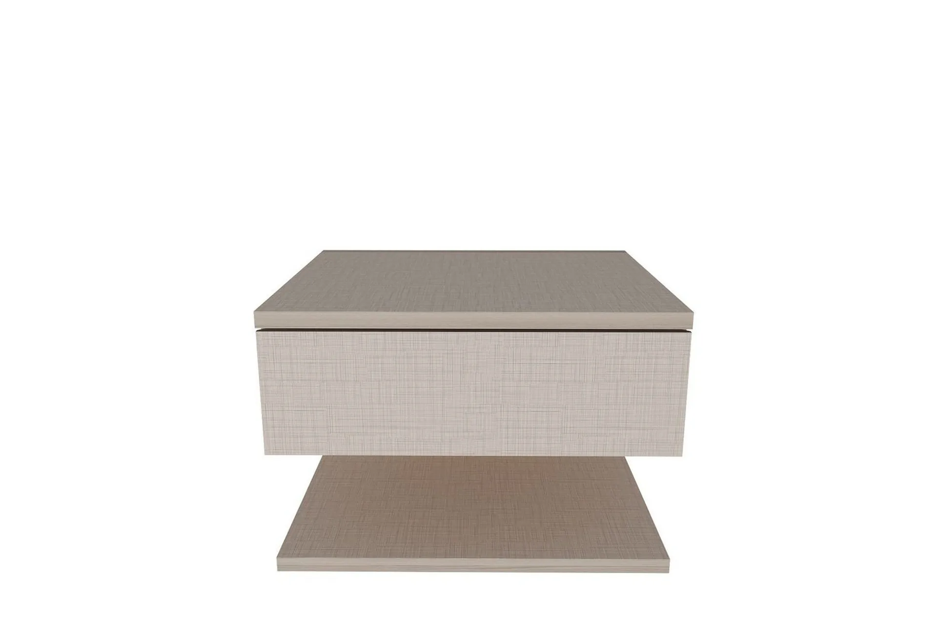 telo sängbord 45 cm - beige