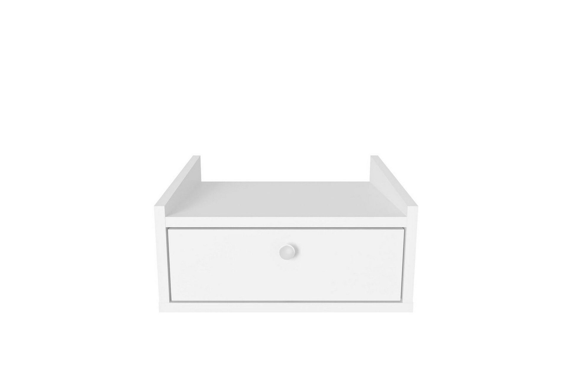 Valros Sängbord 45 cm - Vit