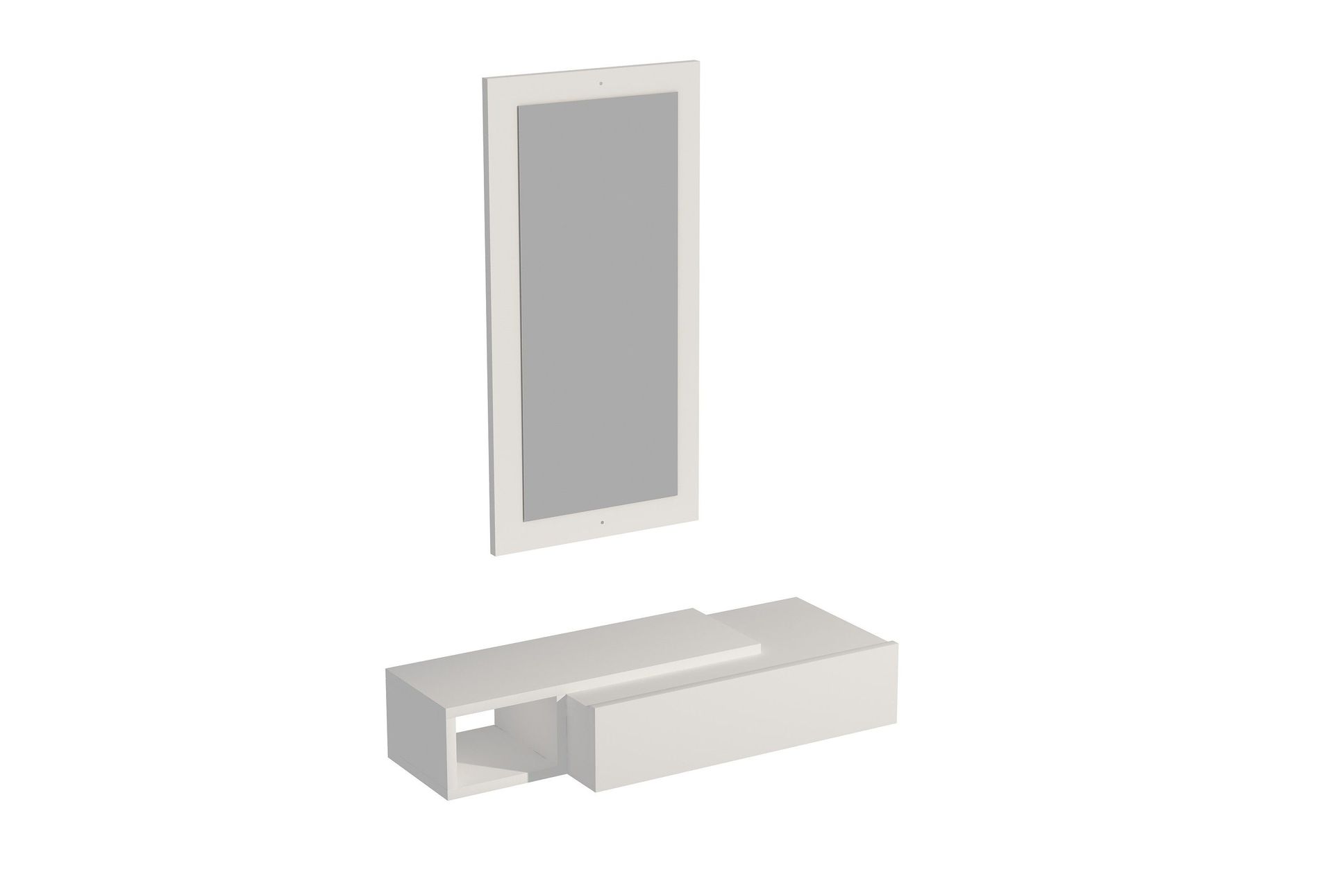 Vien Sidobord 82 cm - Vit