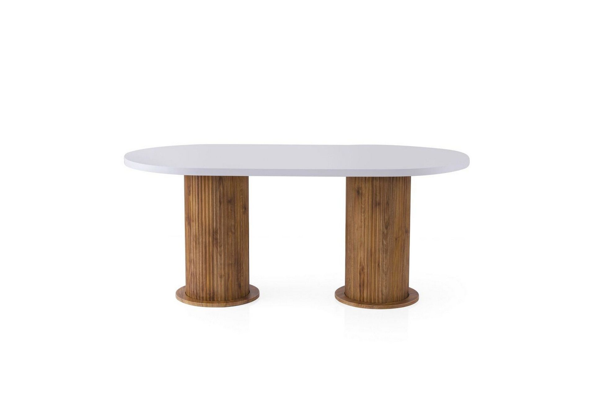 Babilas Matbord 180 cm Oval - Vit