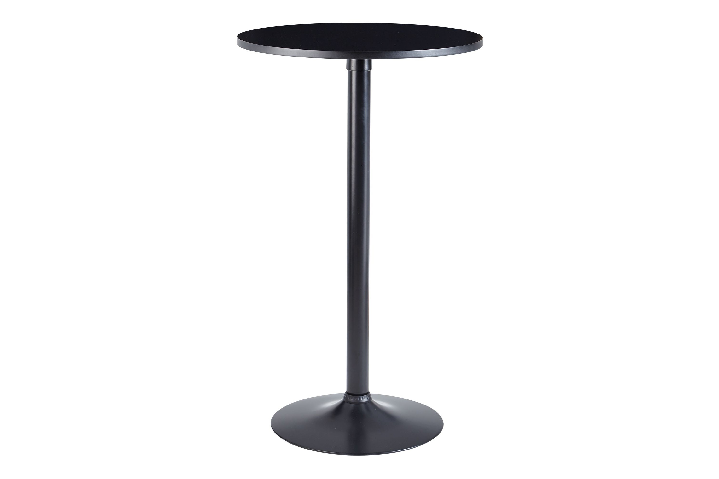 barbord clanton 60 cm runt - svart