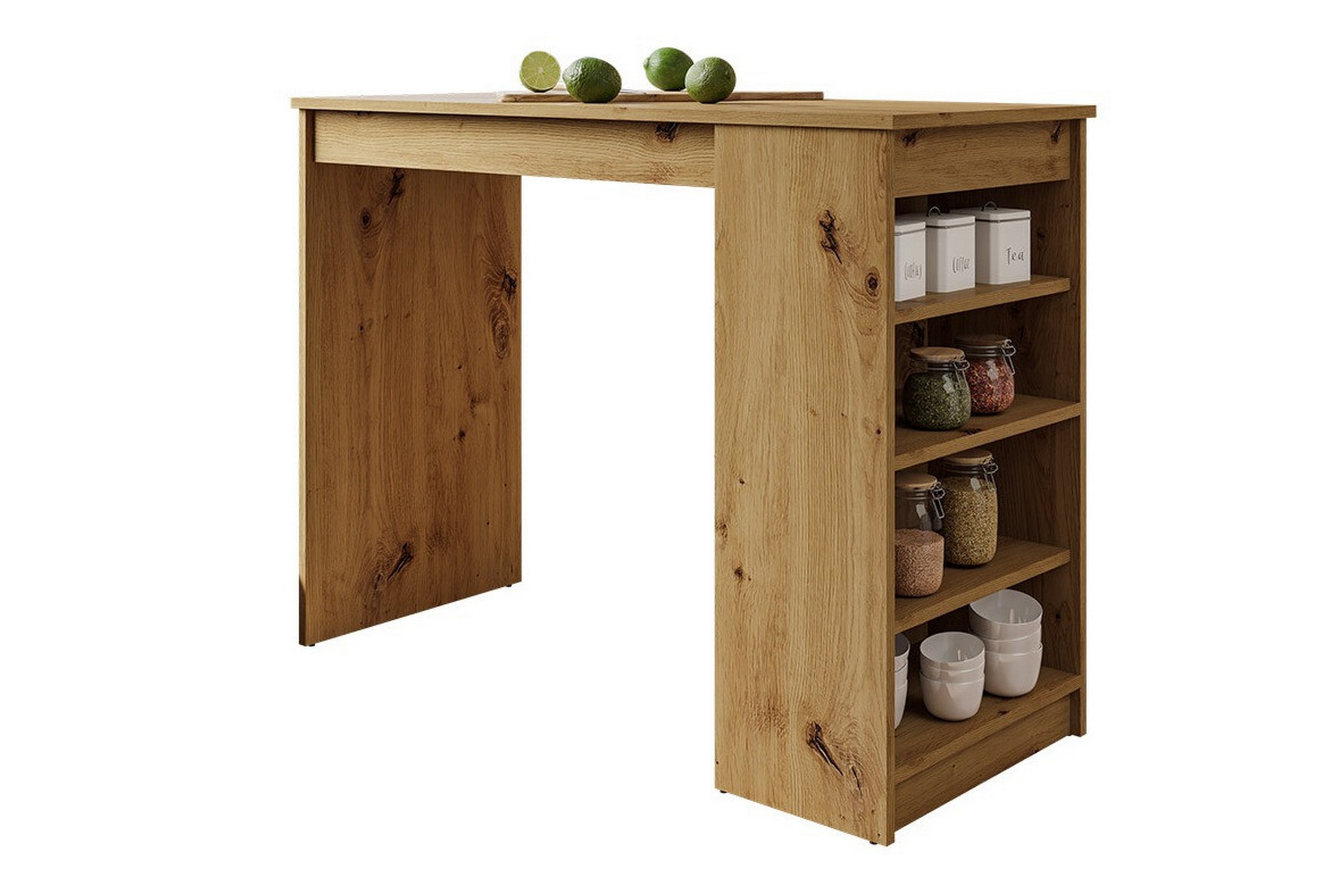 Barbord Kintore 50 cm Brun