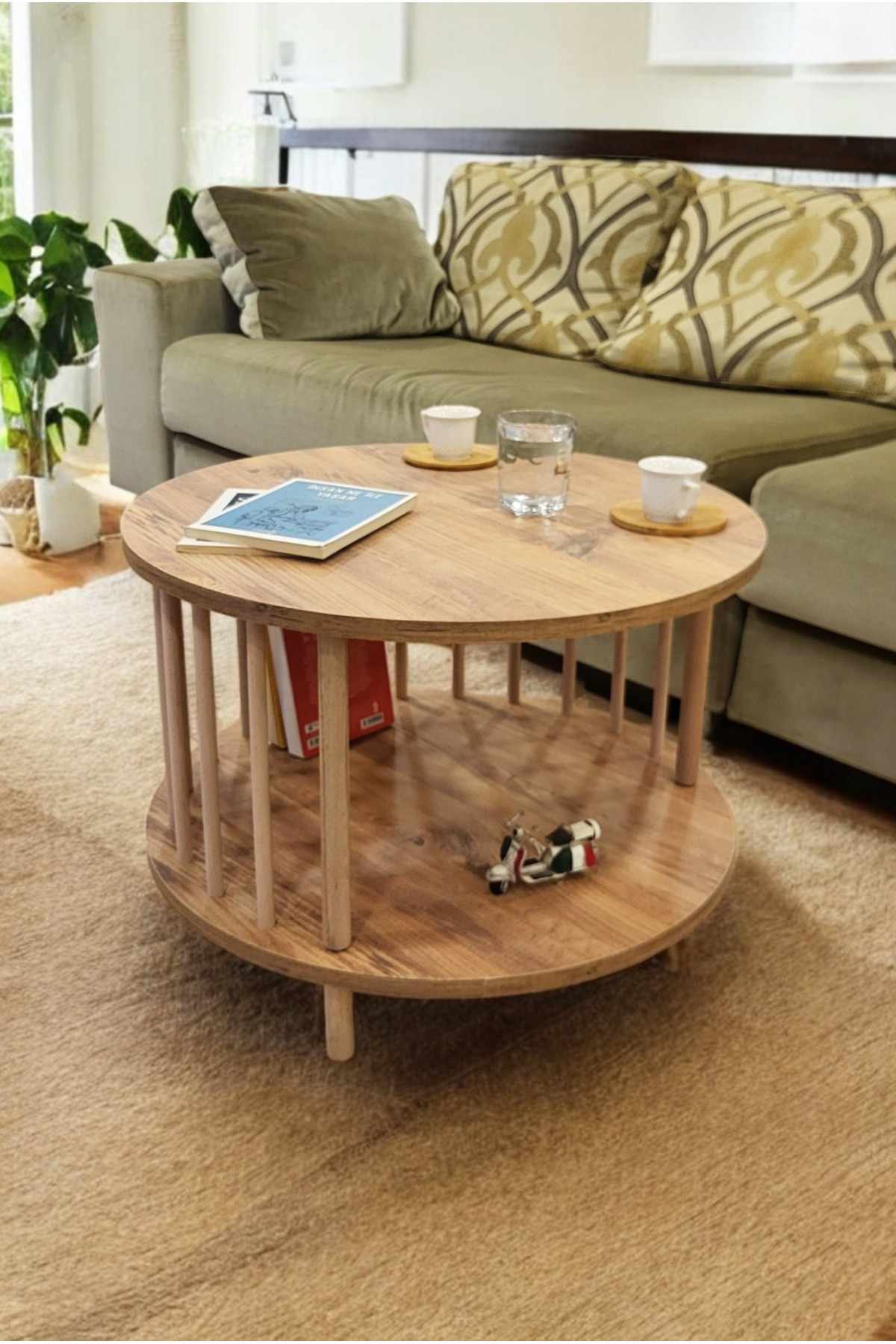 Belvo Soffbord 60x43 cm - Furu