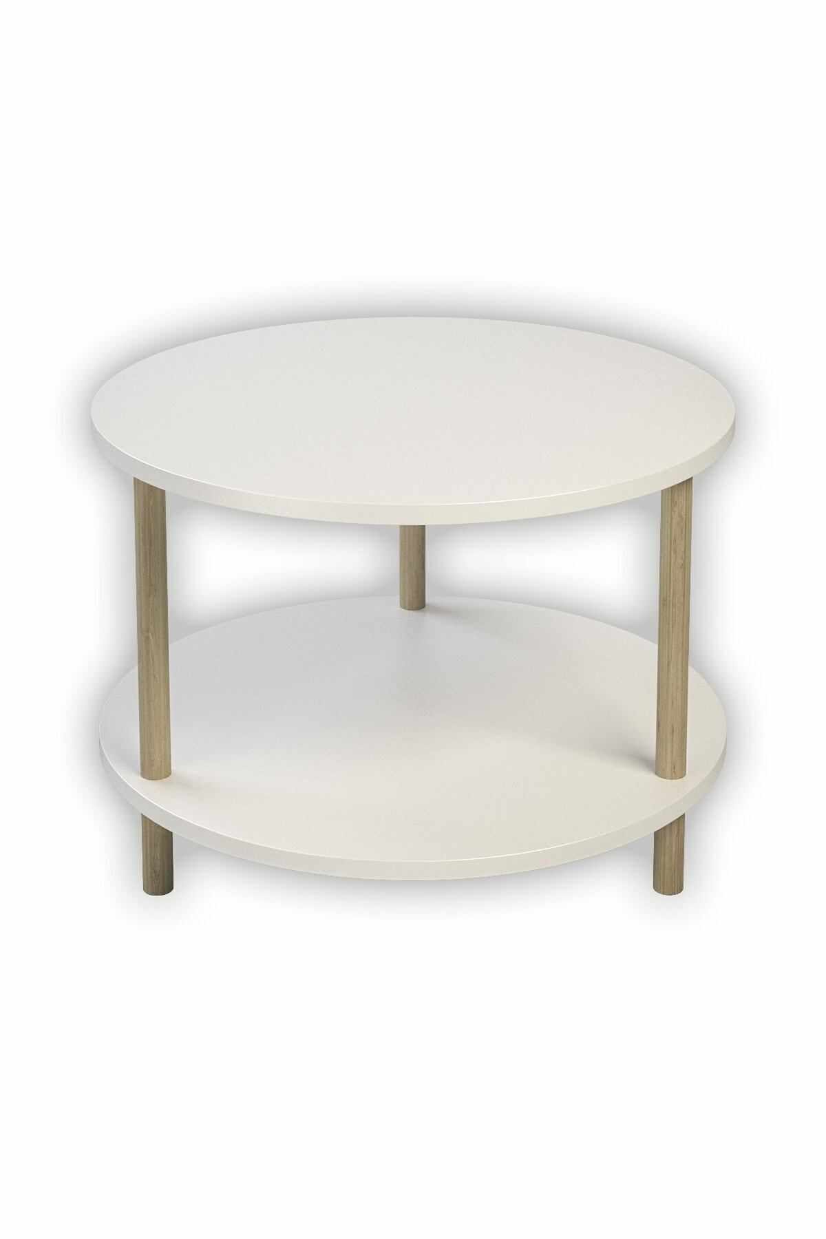 Belvo Soffbord 60x43 cm - Vit