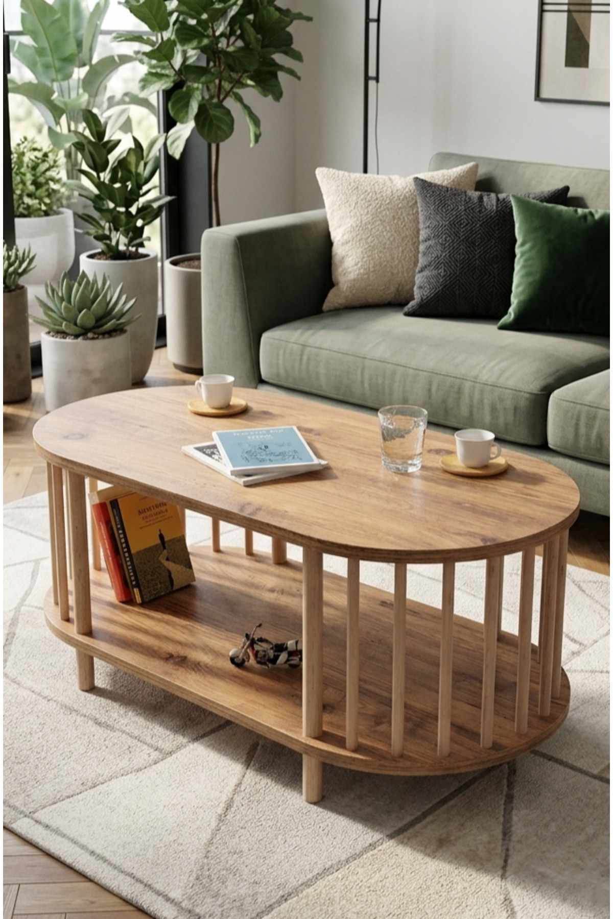 Belvo Soffbord 90x43x45 cm - Furu