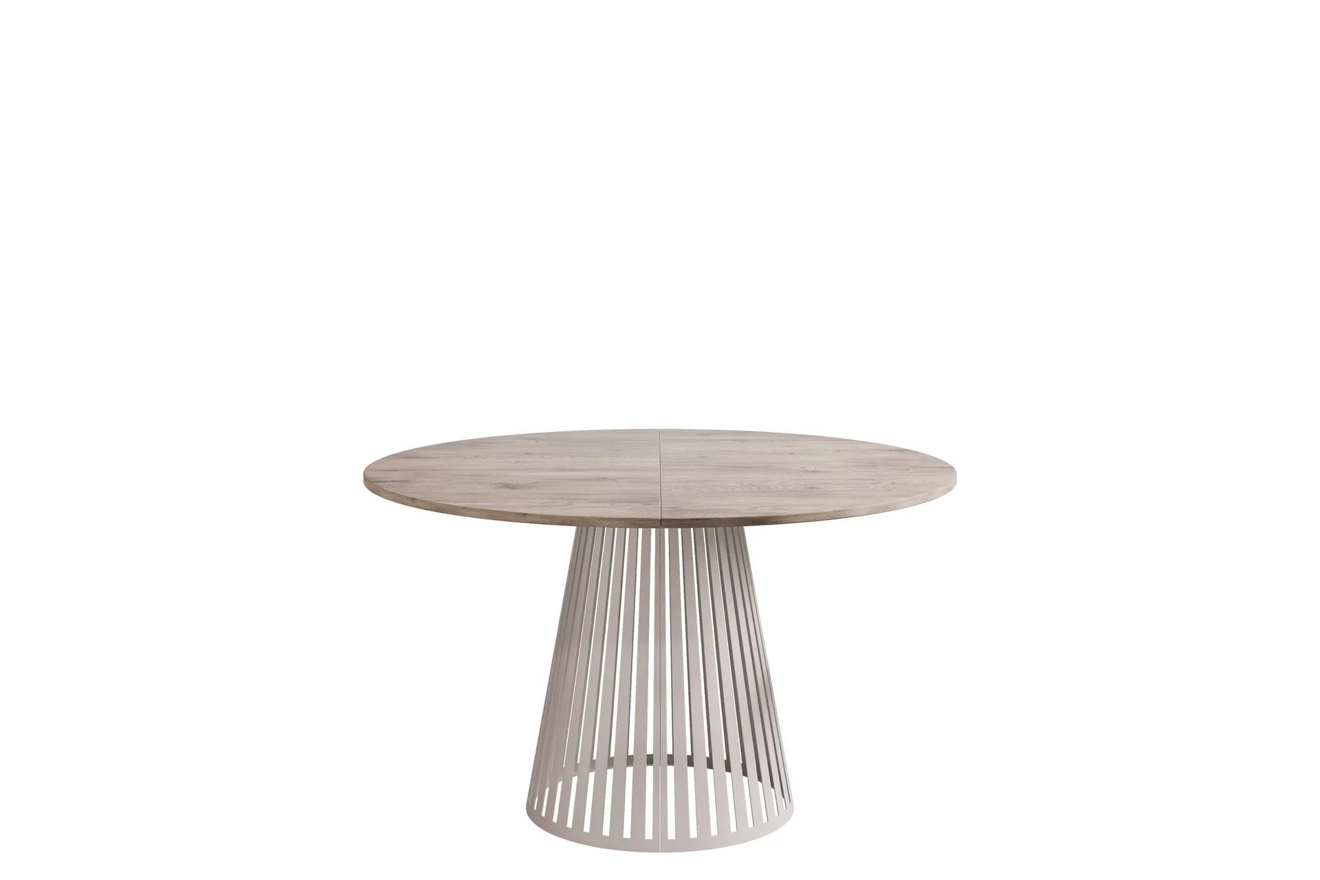 Beylen Matbord 100 cm Rund - Brun/Beige