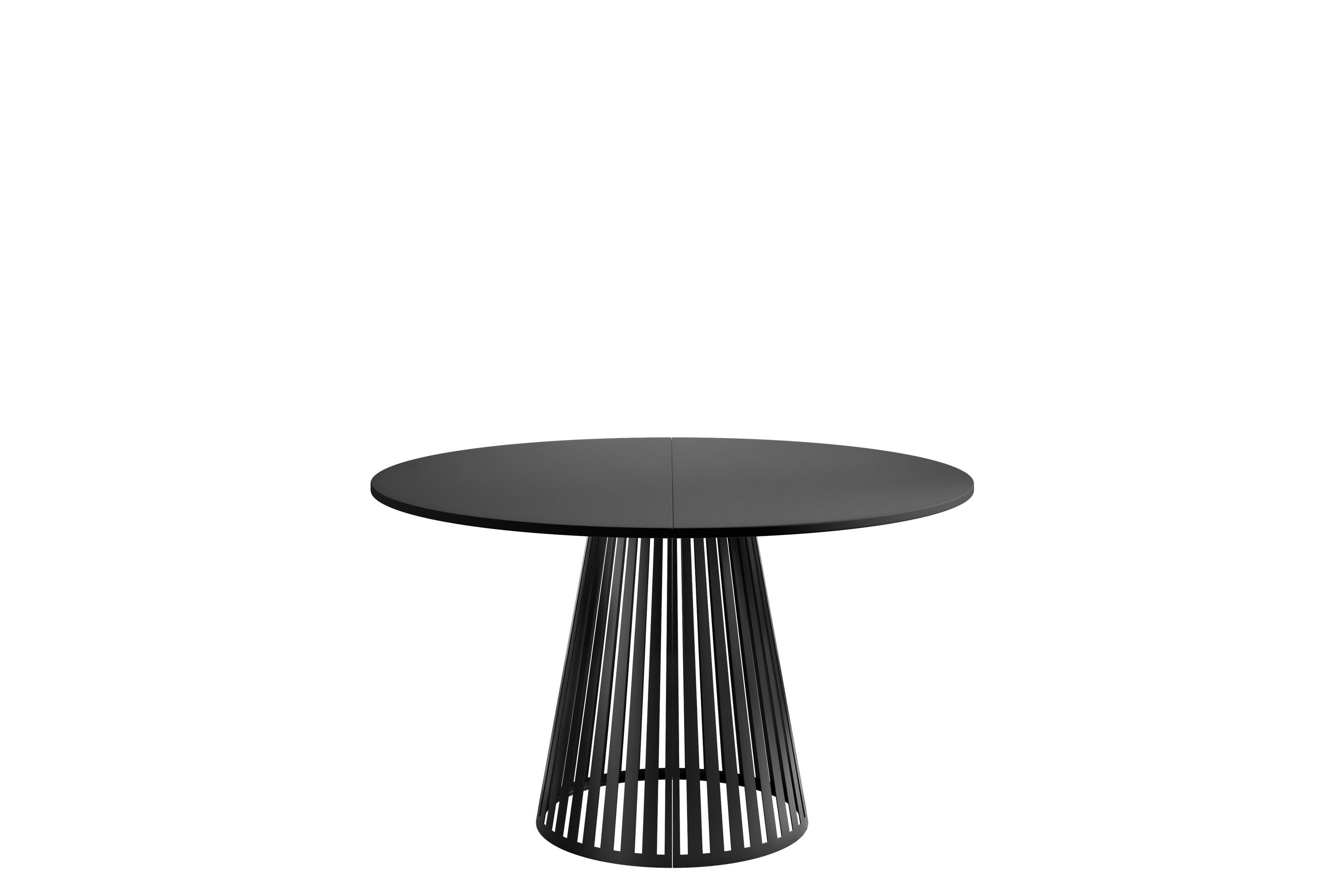 beylen matbord 100 cm rund - svart