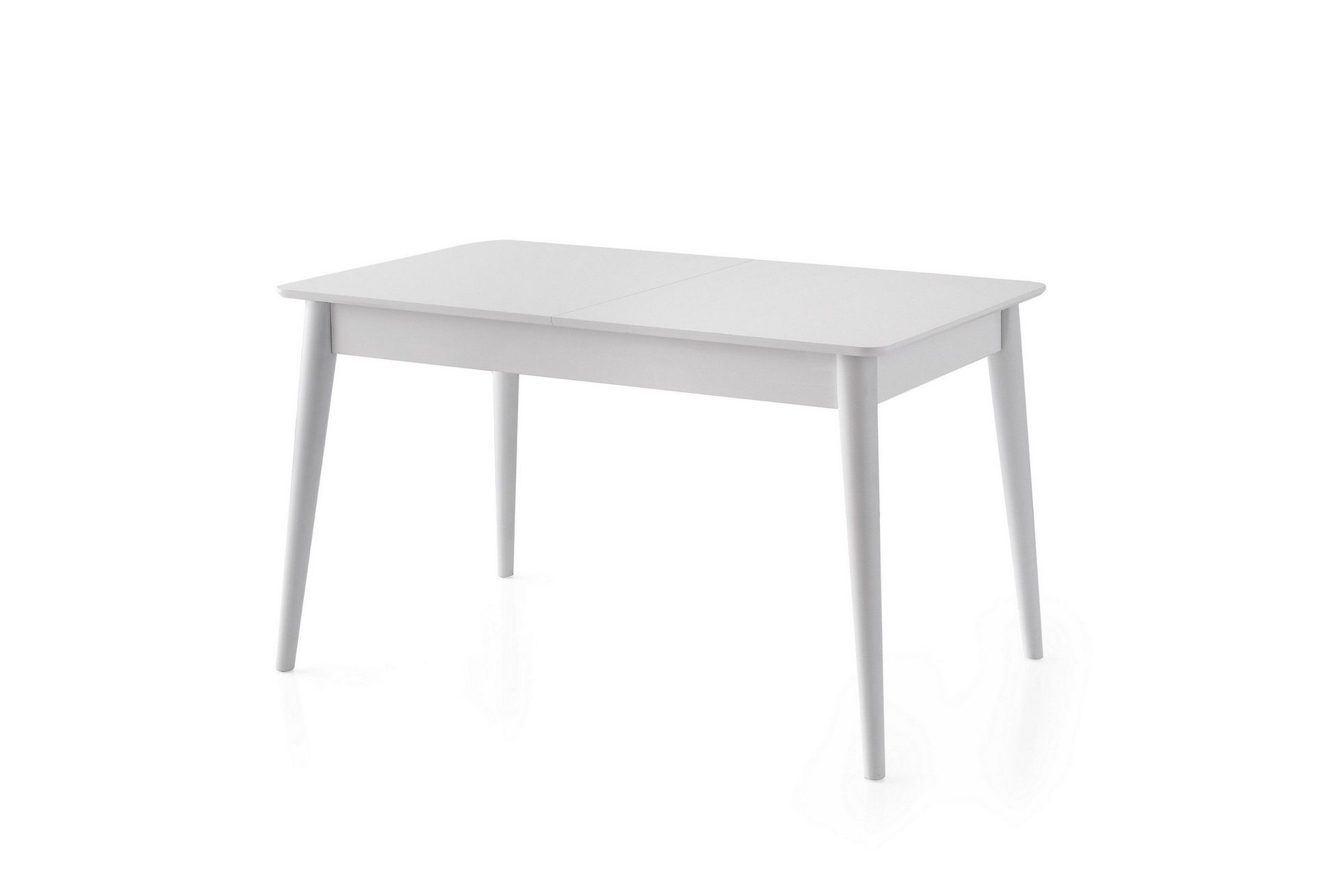 Bingdi Matbord 130 cm Rektangul&auml;r - Vit