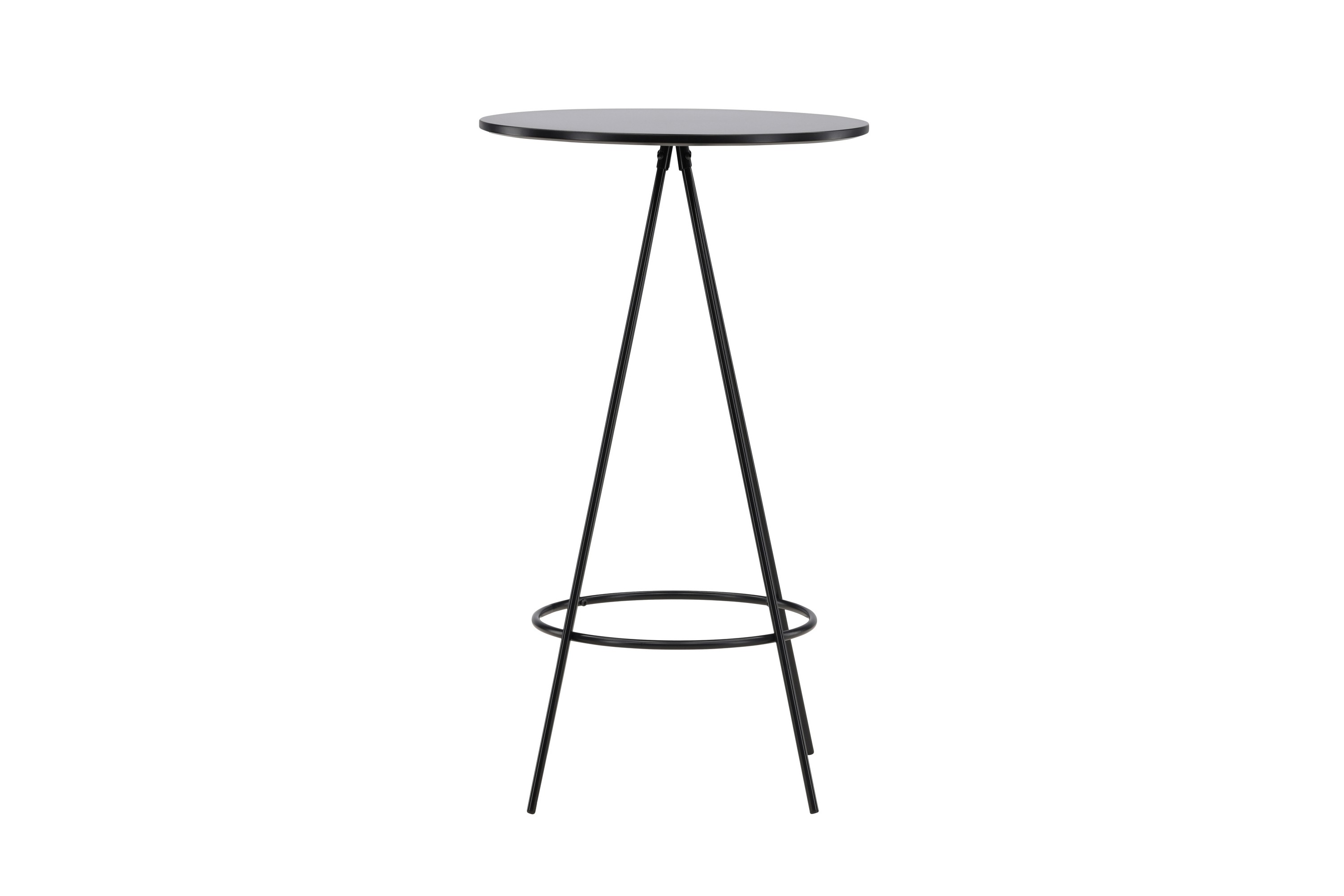 bistro barbord 60 cm - svart