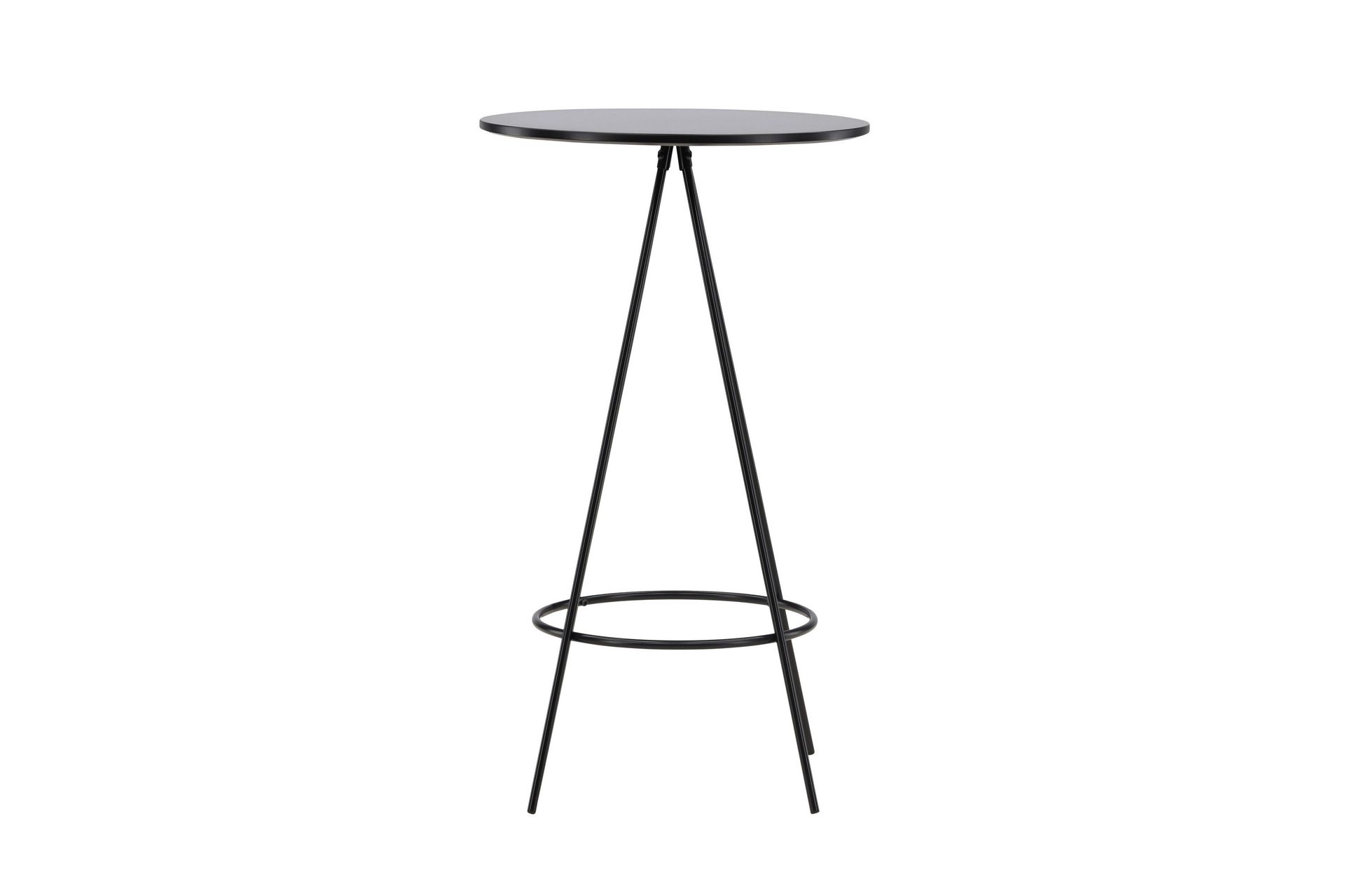 bistro barbord 60 cm - svart