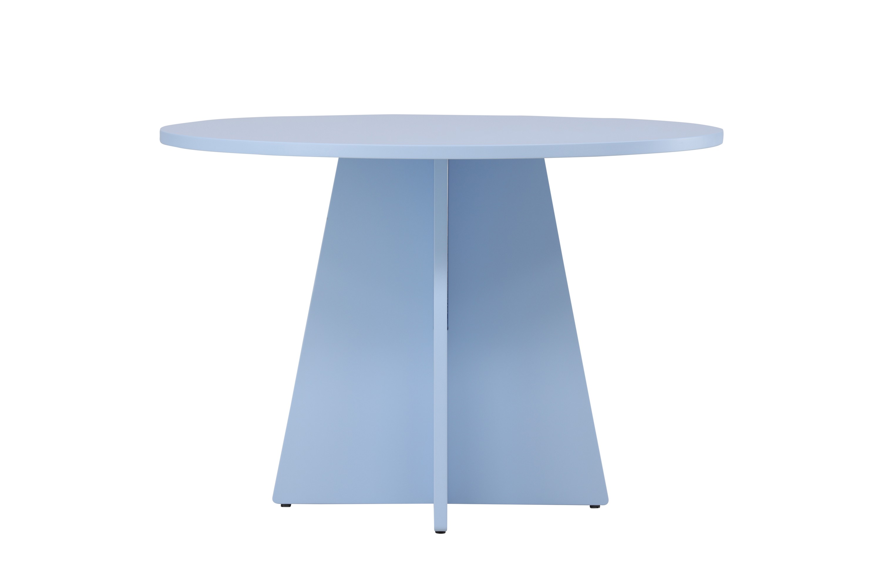 bootcut matbord 110 cm rund - blå