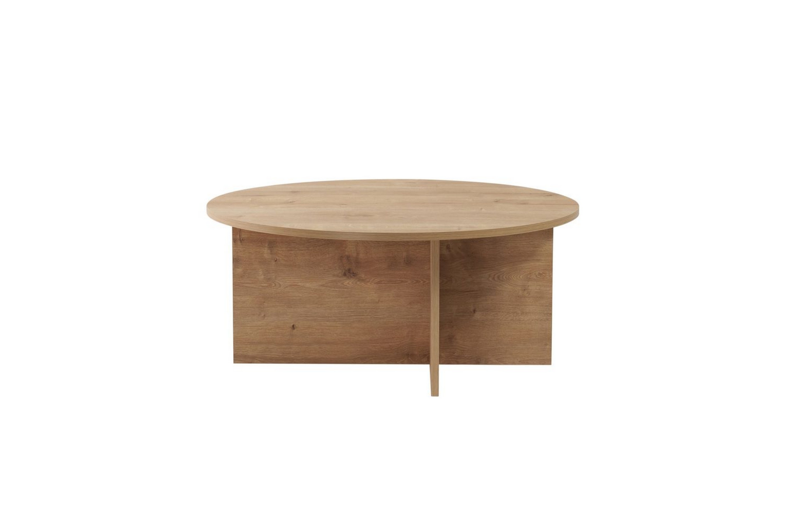 boro soffbord 90 cm - natur