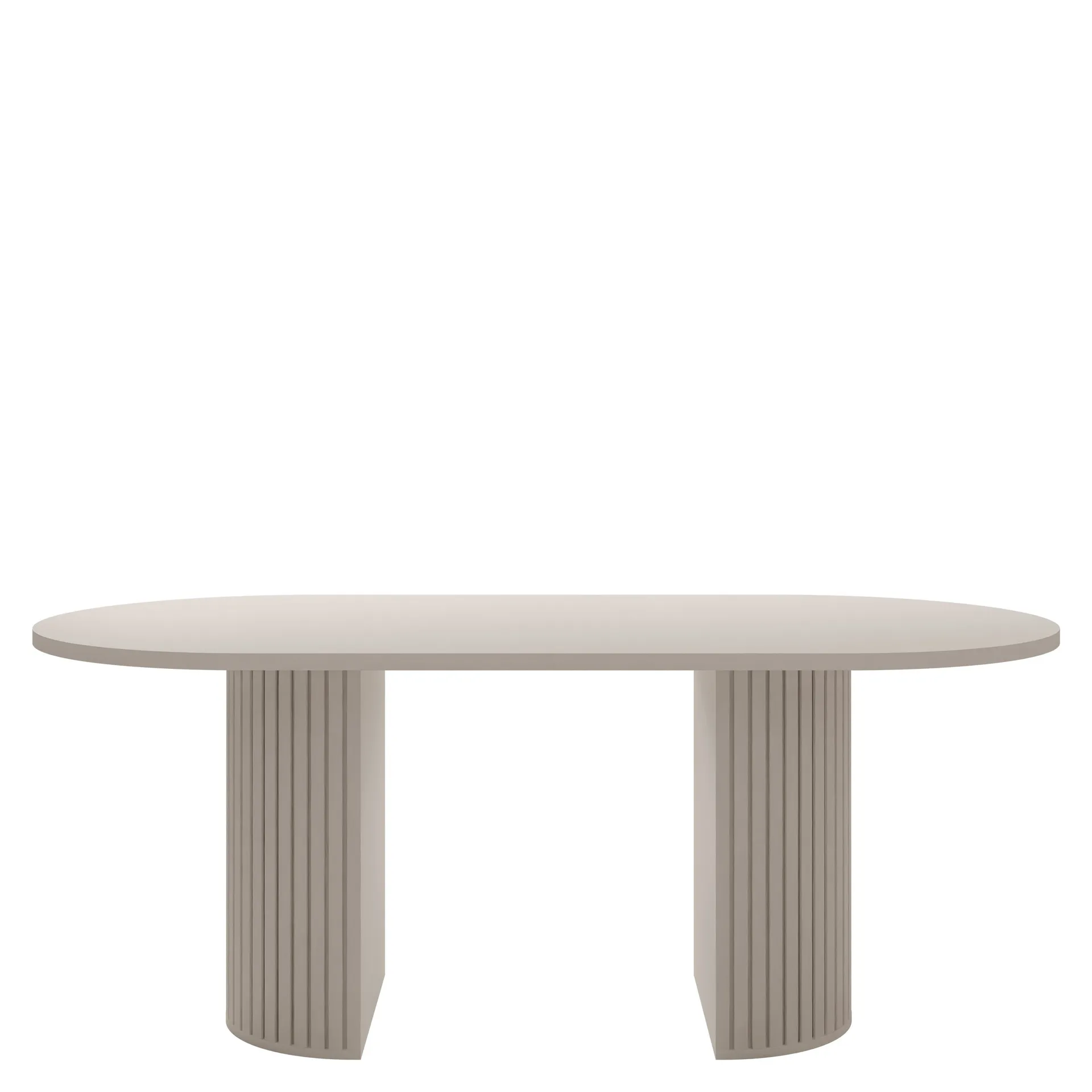 Calvion Matbord oval 185 cm - beige