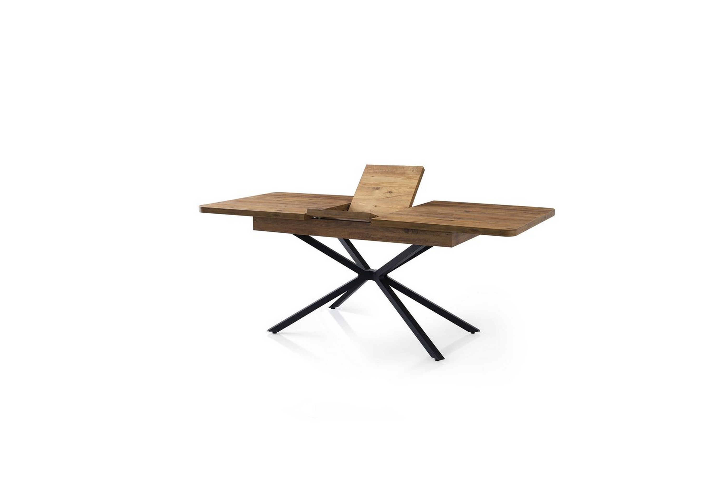 cassel matbord 160 cm rektangulär - brun