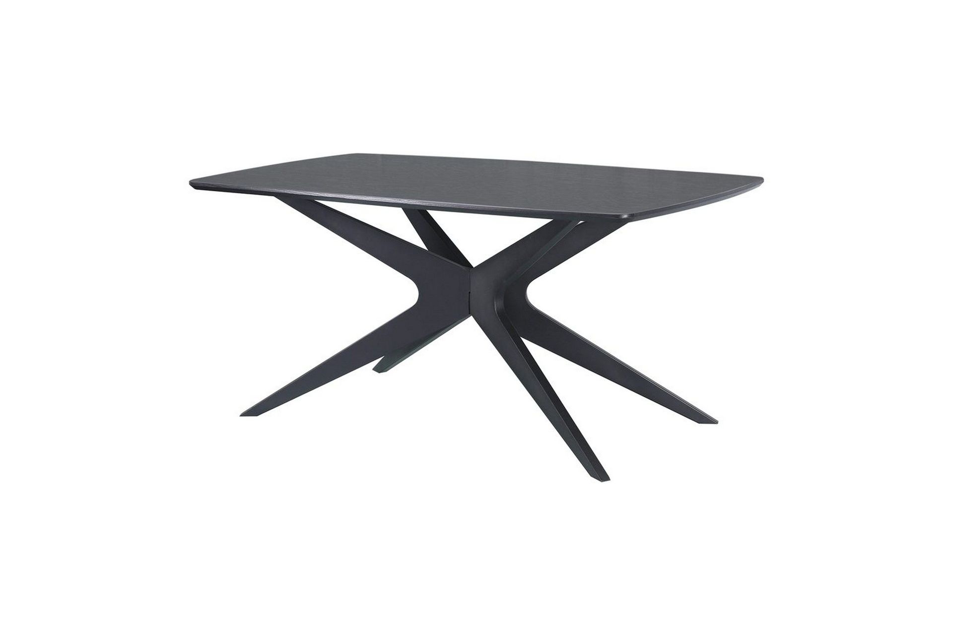 Dakona Matbord Rectangul&auml;r 160x90 cm - Svart