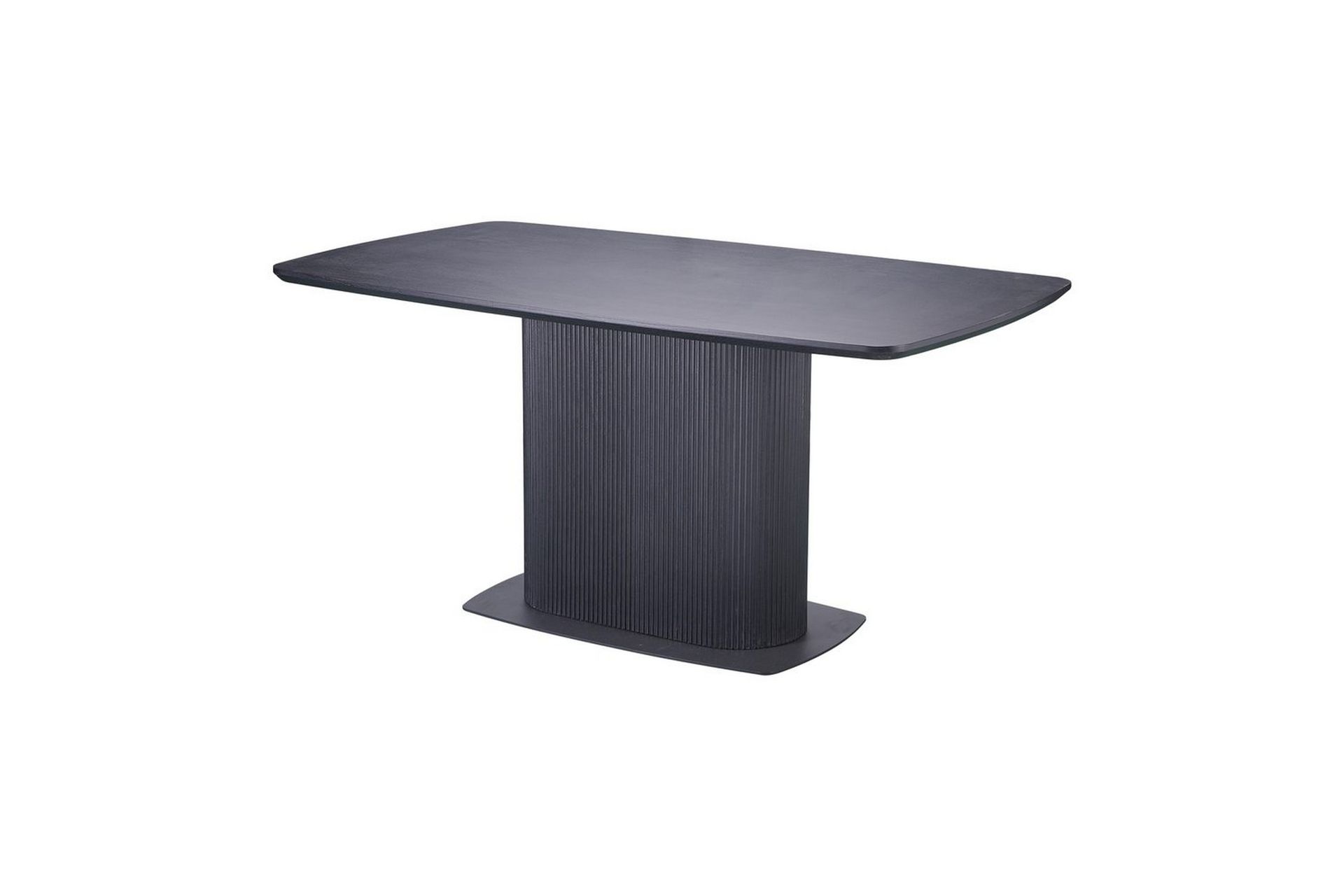 daleton matbord rectangulär 160x90 cm - svart