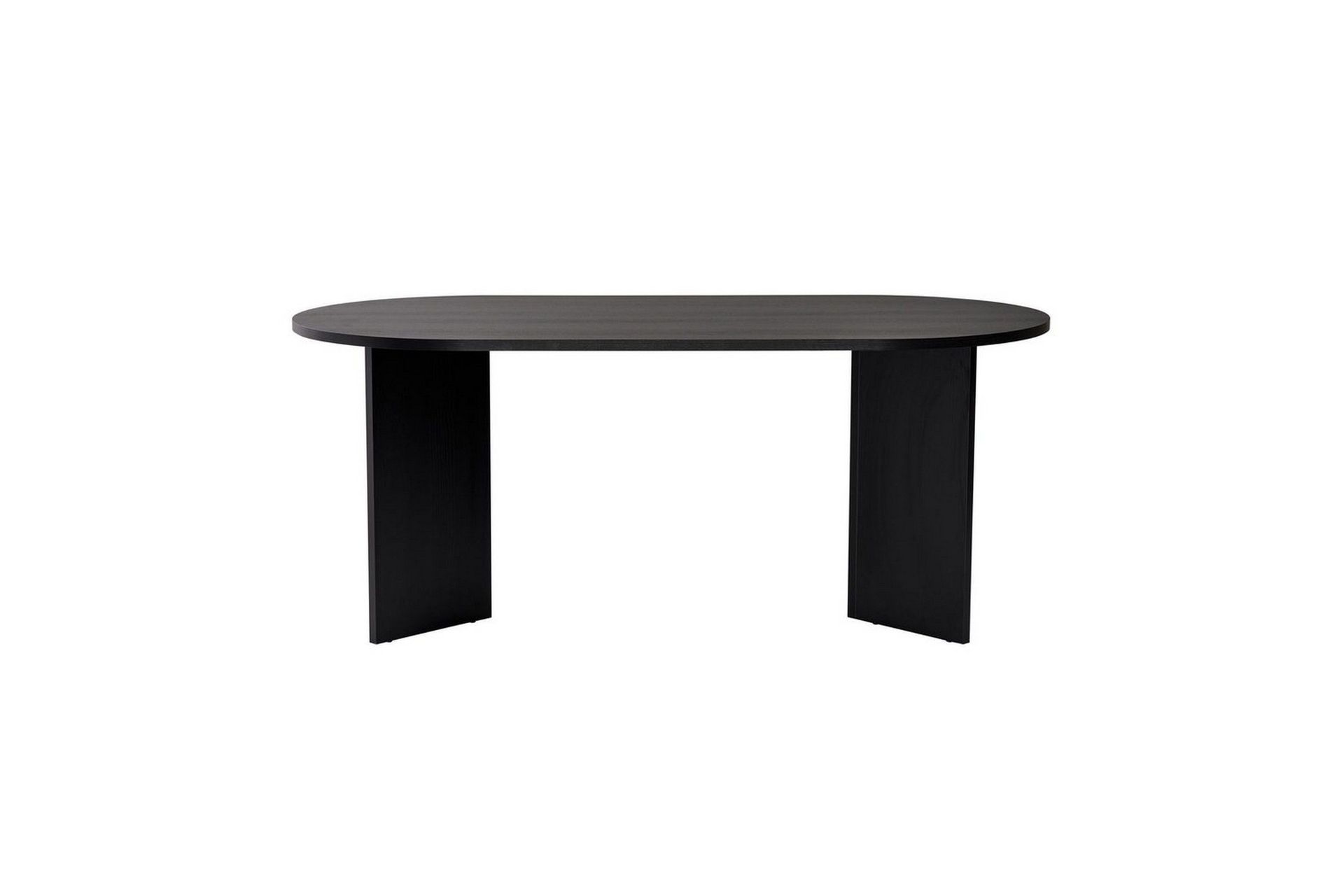 Dano Matbord 180 cm Oval - Natur/Svart