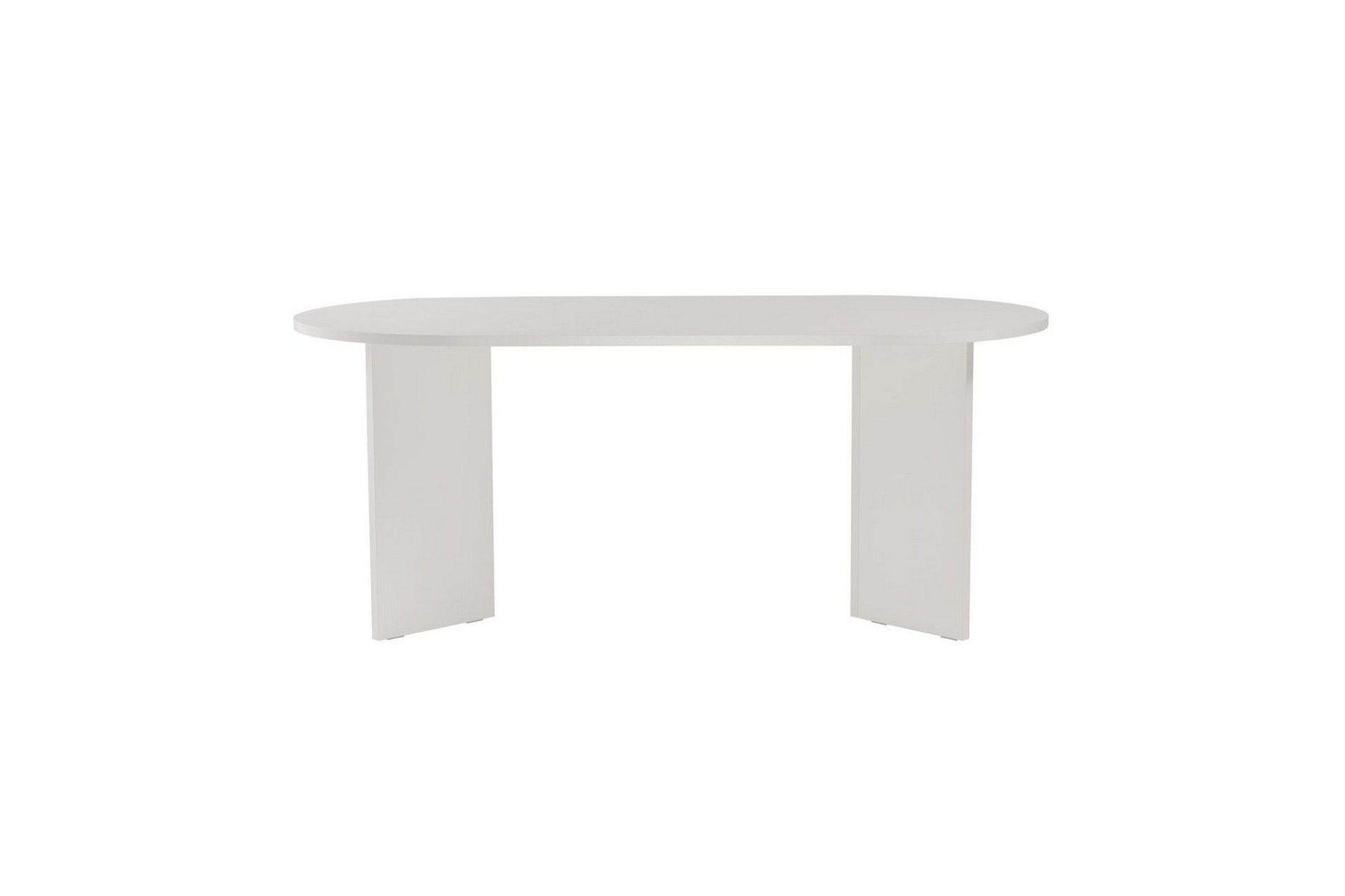 Dano Matbord 180 cm Oval - Natur/Vit