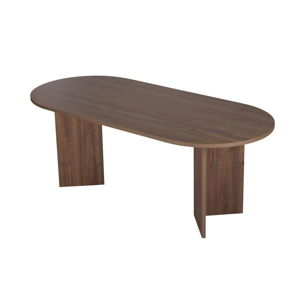 Dano Matbord Oval 200 cm - Brun