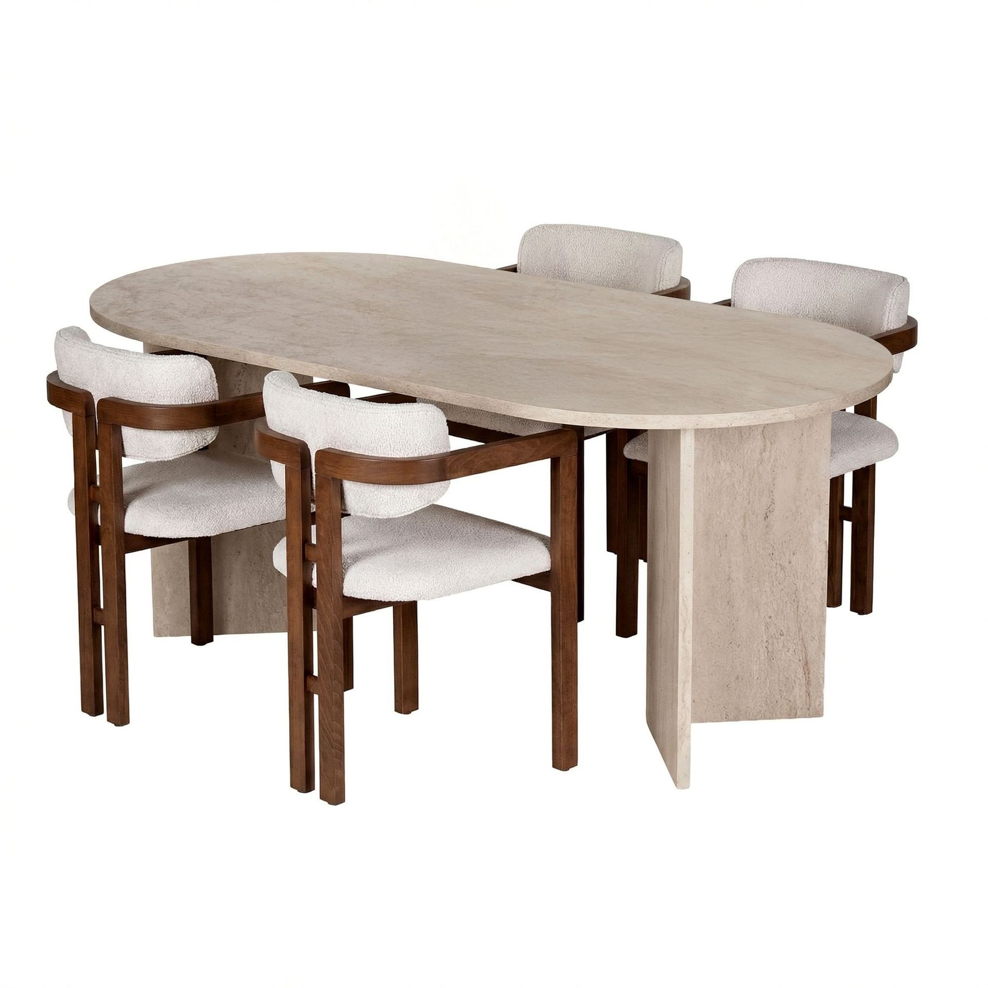 Dano Matgrupp 180 cm med 4 stolar -