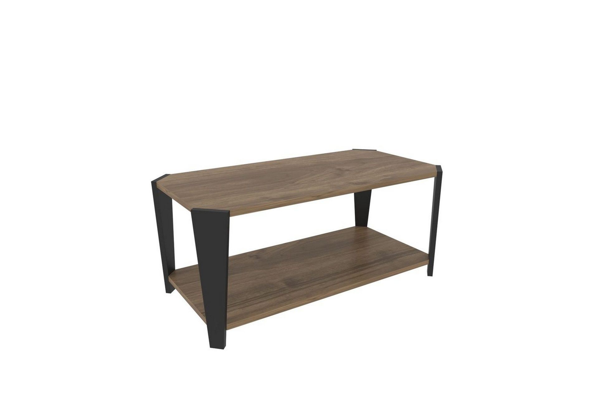 Dargaville Soffbord 91 cm - Valn&ouml;t/Svart
