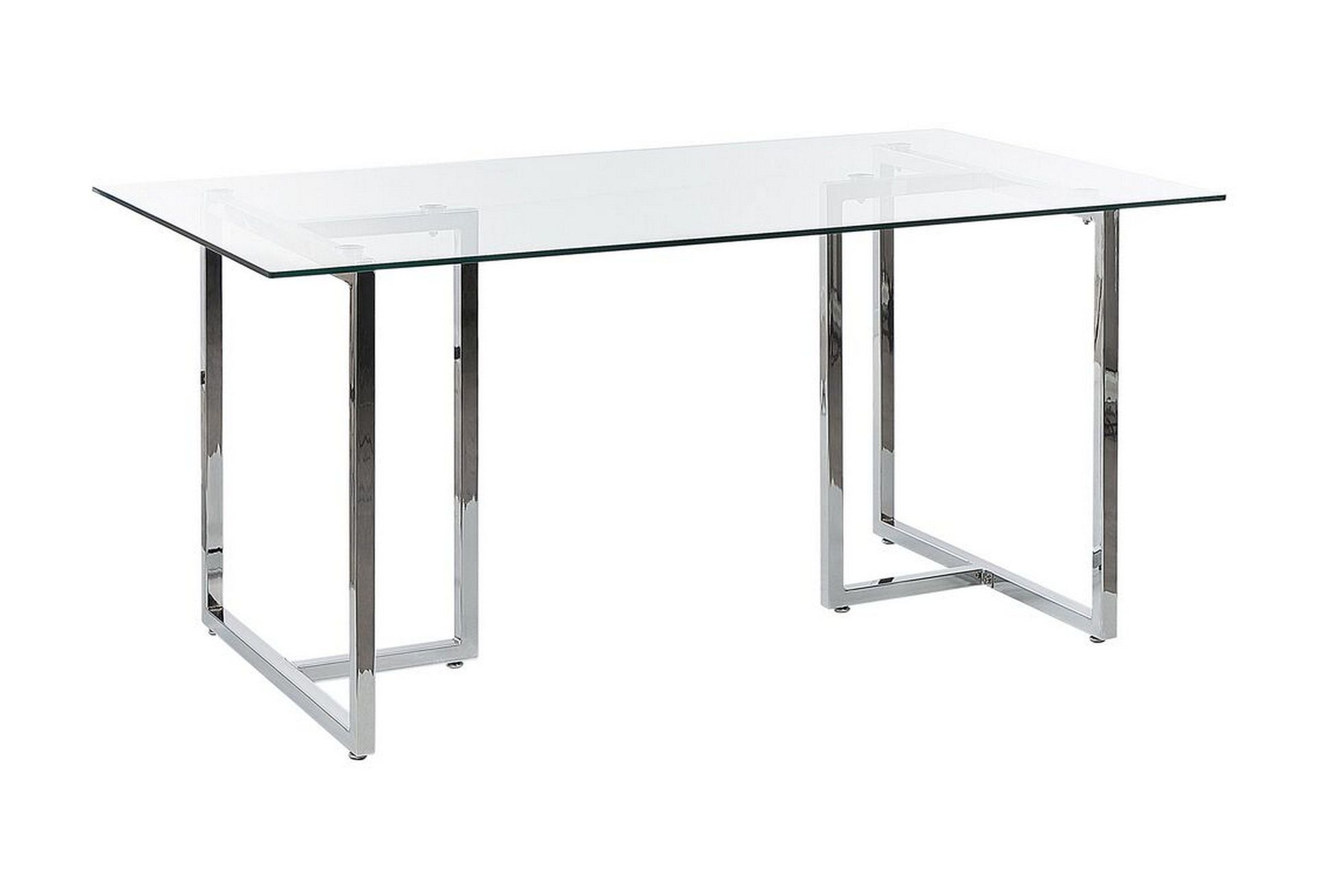 Davson Matbord 90x160 cm - Silver