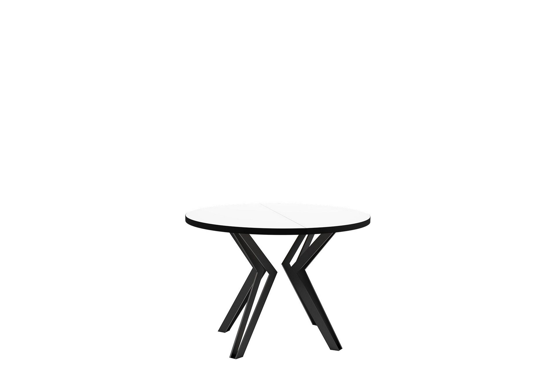 Elan Matbord 176 cm - Svart/Vit