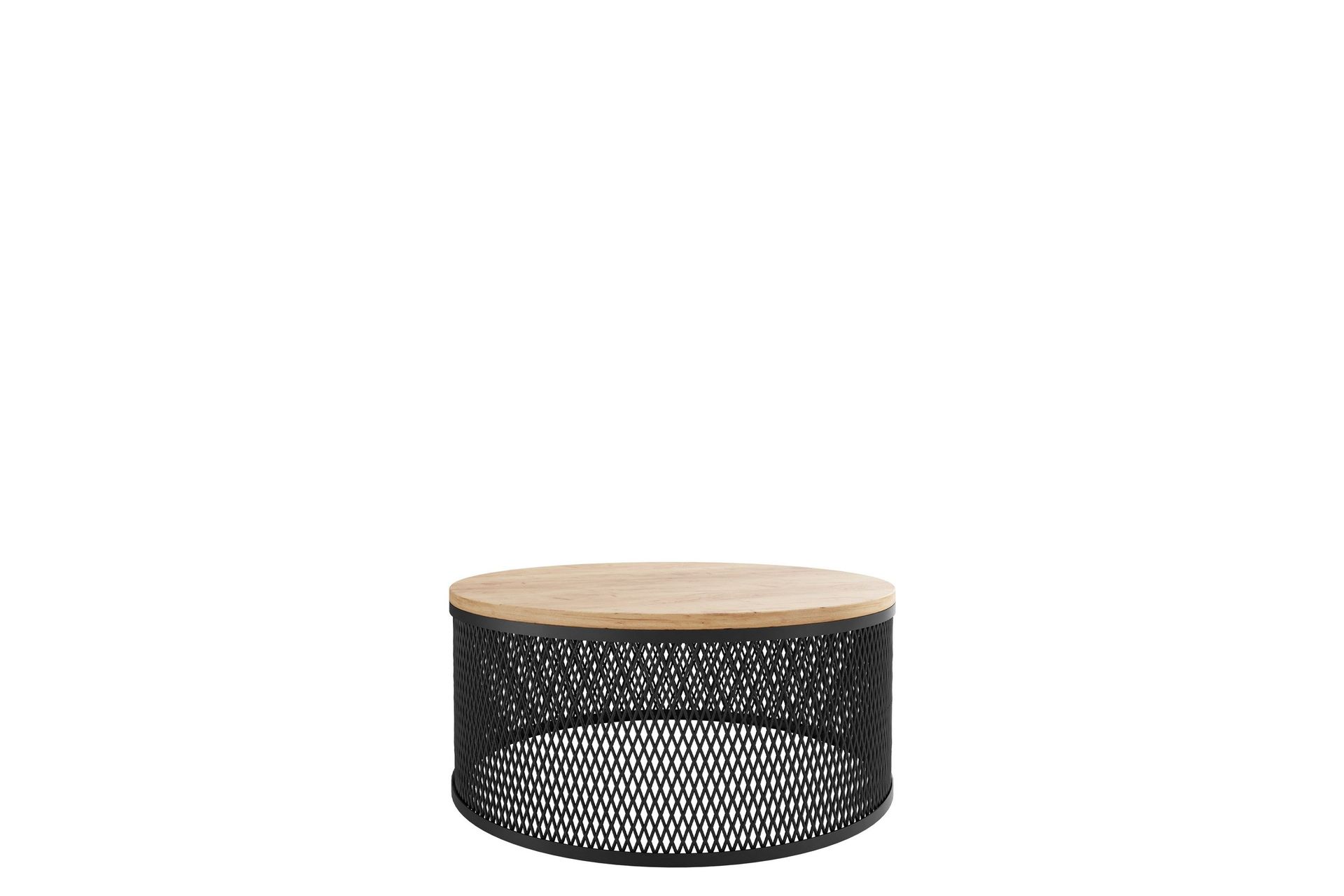 Elani Soffbord 58 cm - Svart/Beige
