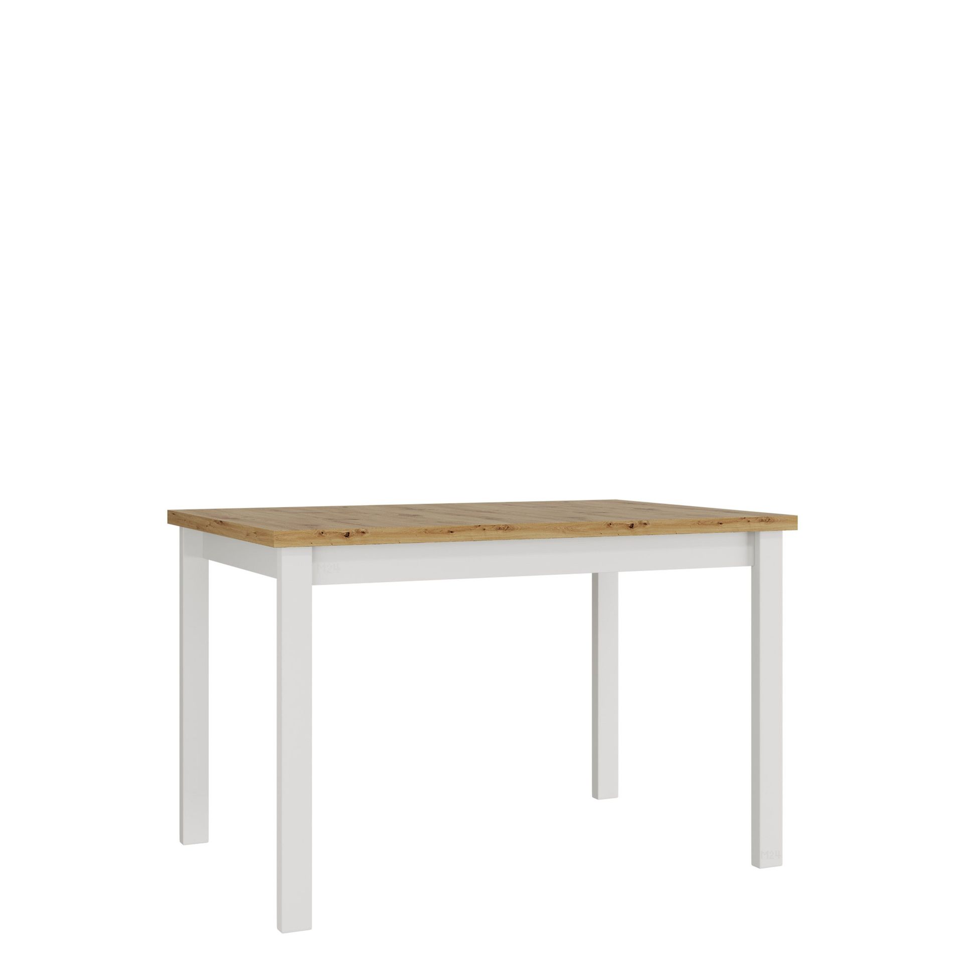 Ericka Matbord 120 cm Rektangul&auml;r - Vit/Brun