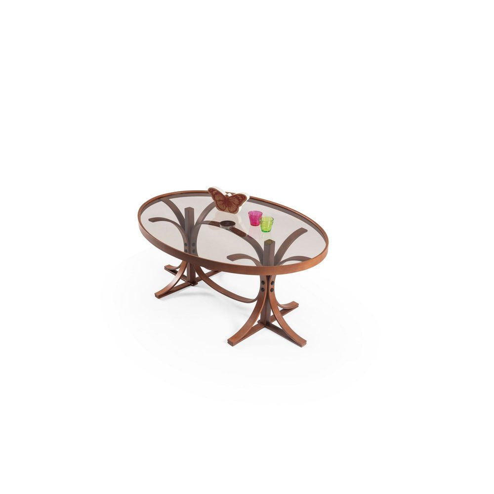 faylin soffbord 112 cm - mörkbrun