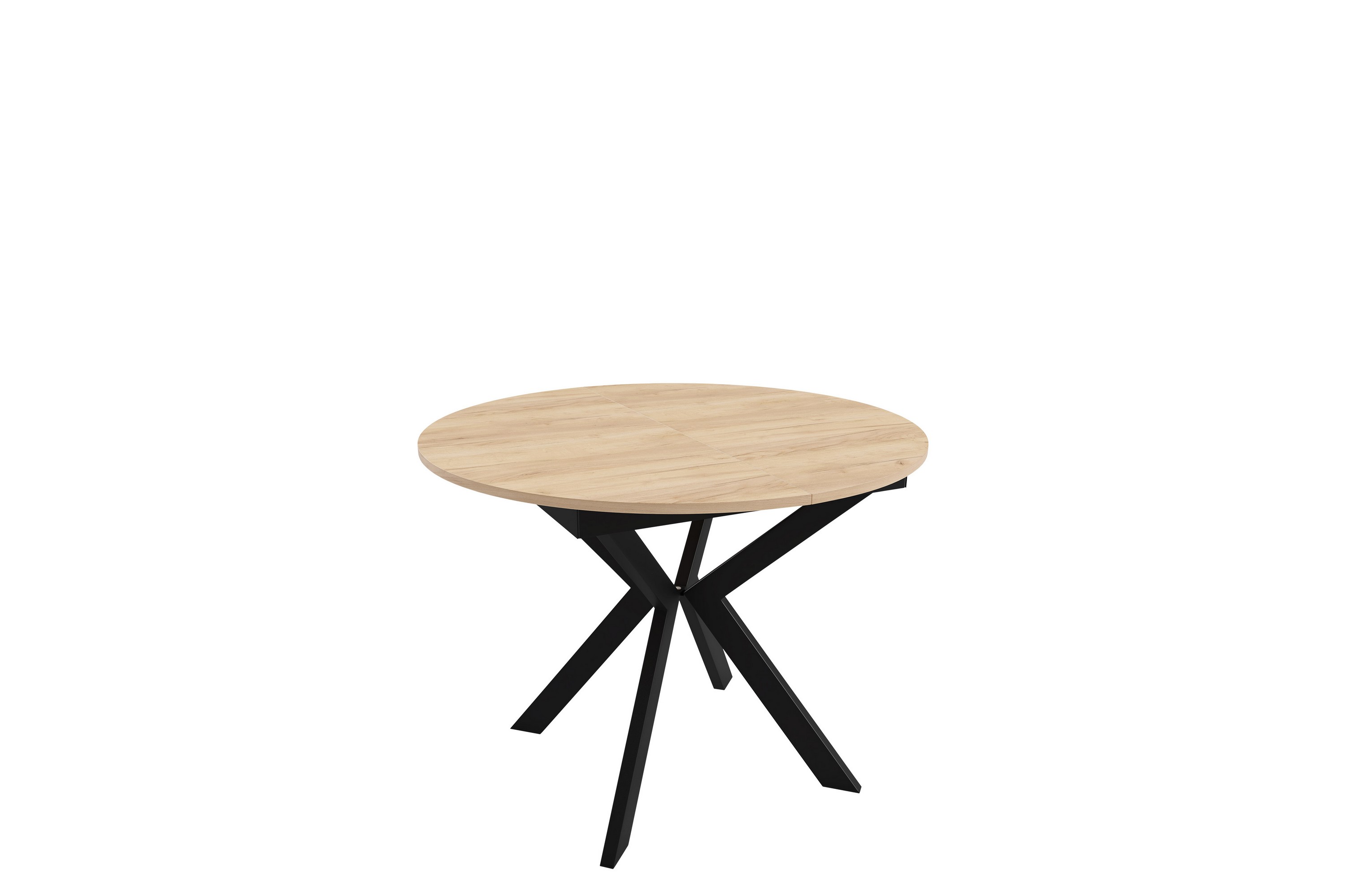 Ferrer Matbord 138 cm Svart/Beige