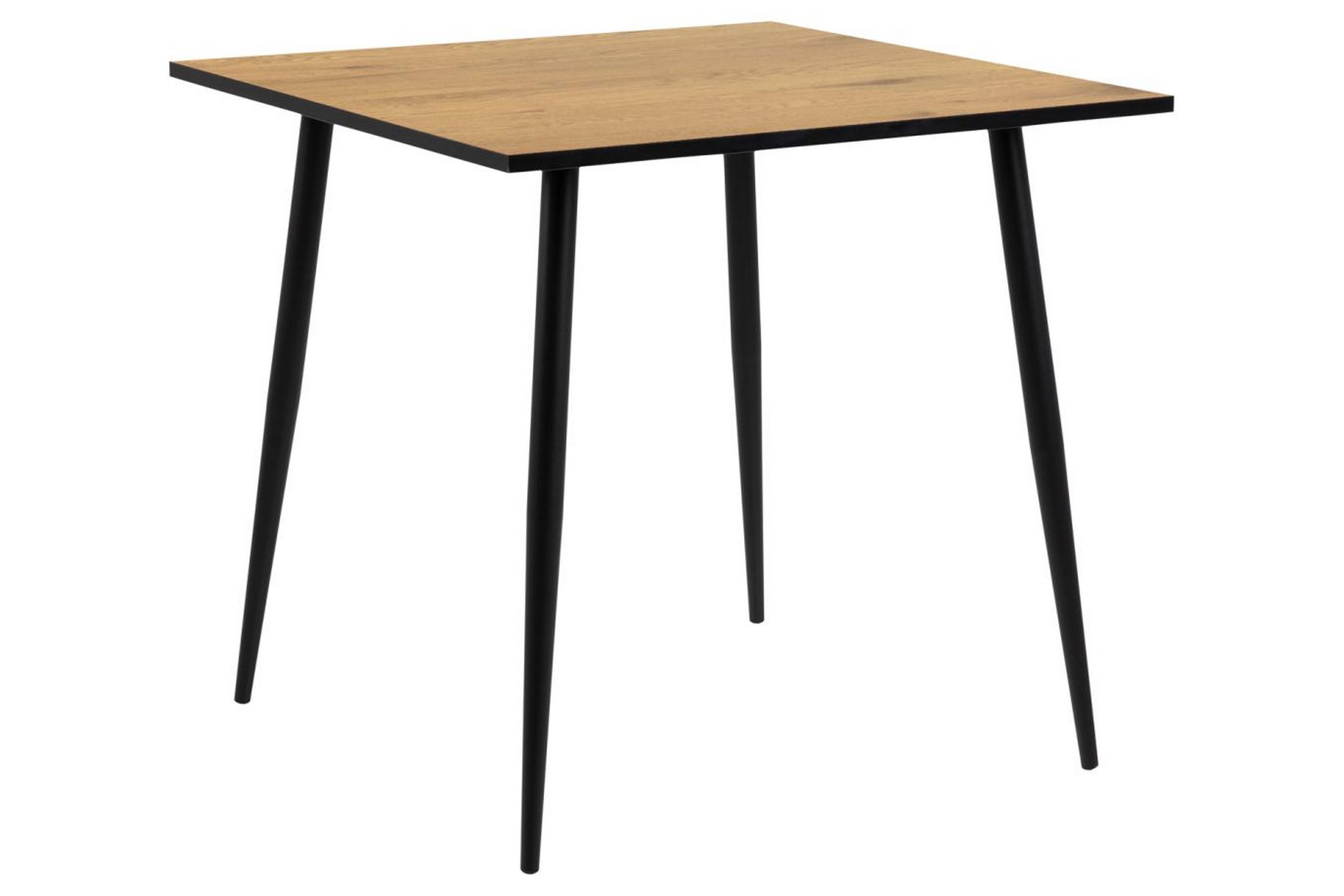 finola matbord 80 cm kvadratisk - natur