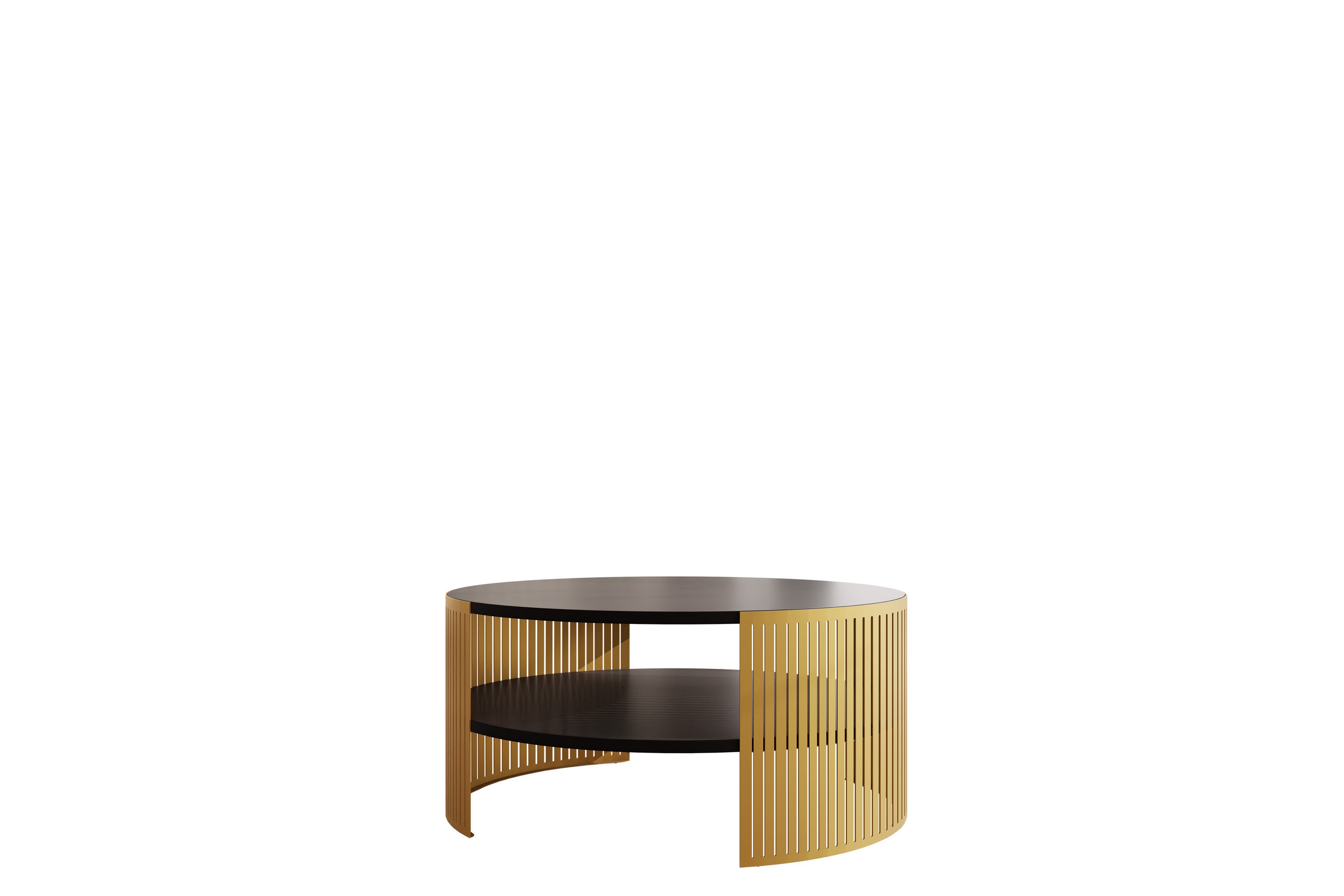 Friend Soffbord 75 cm Guld/Svart