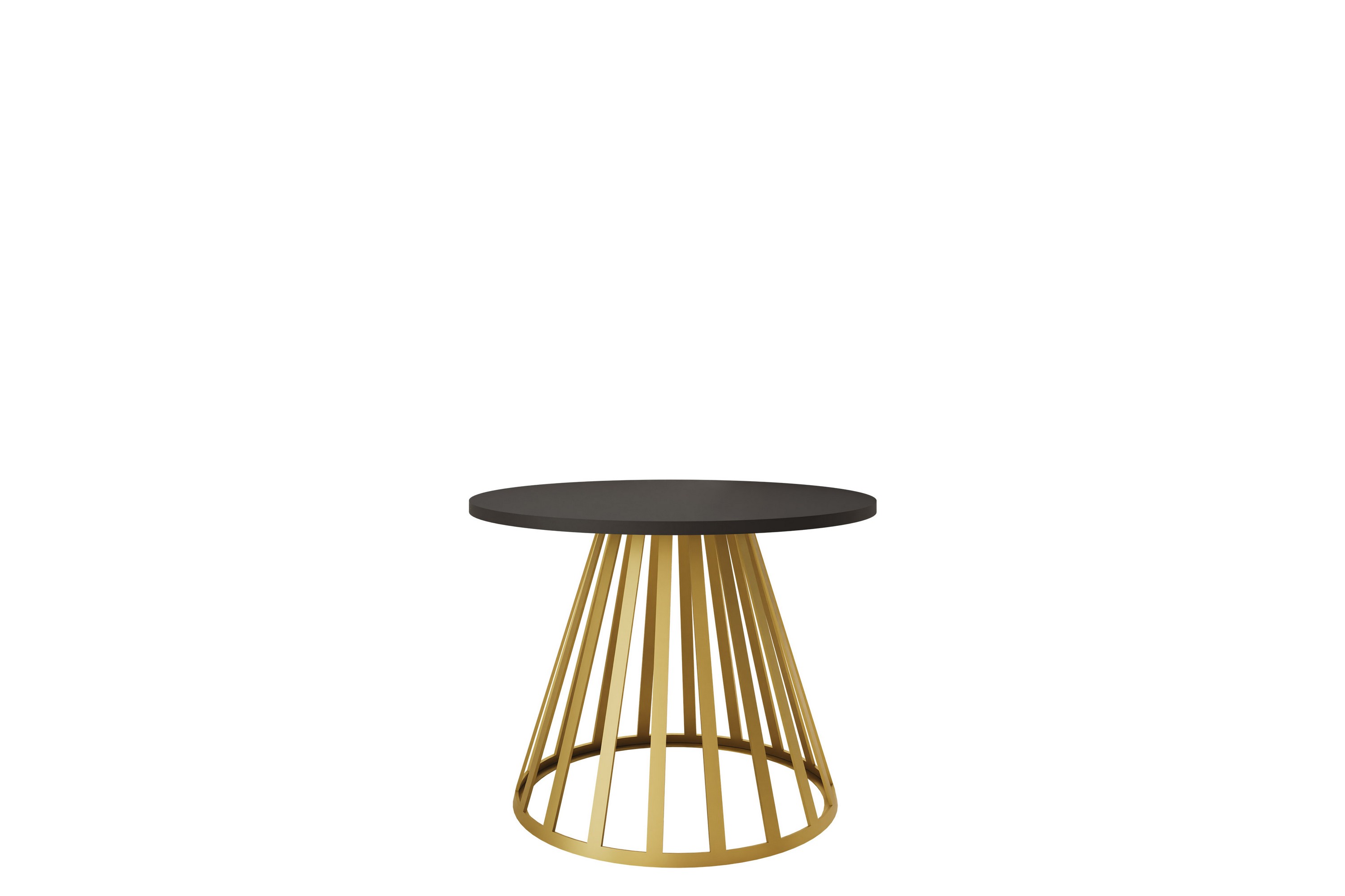 Frosty Soffbord 58 cm Guld/Svart