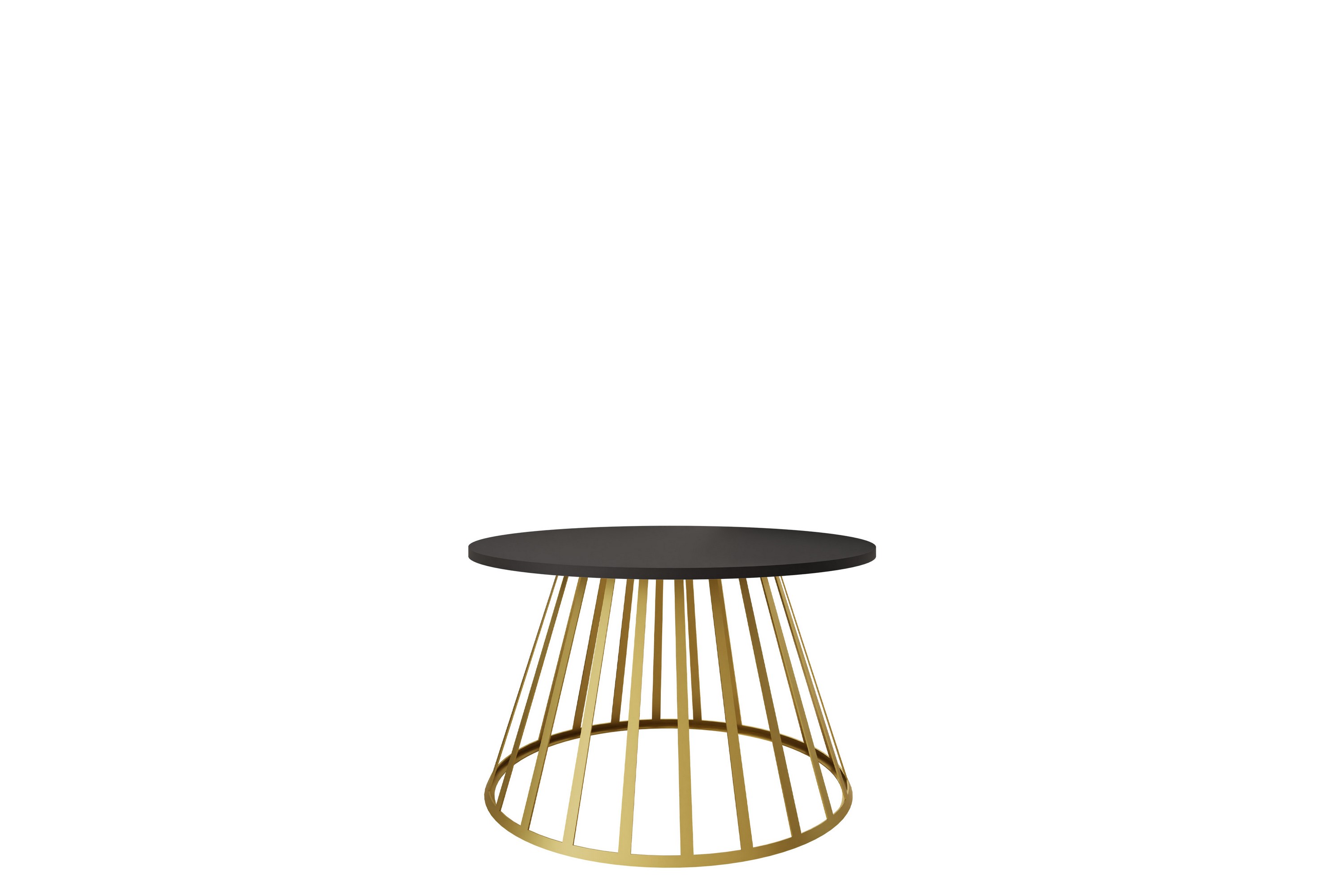 Frosty Soffbord 75 cm Guld/Svart
