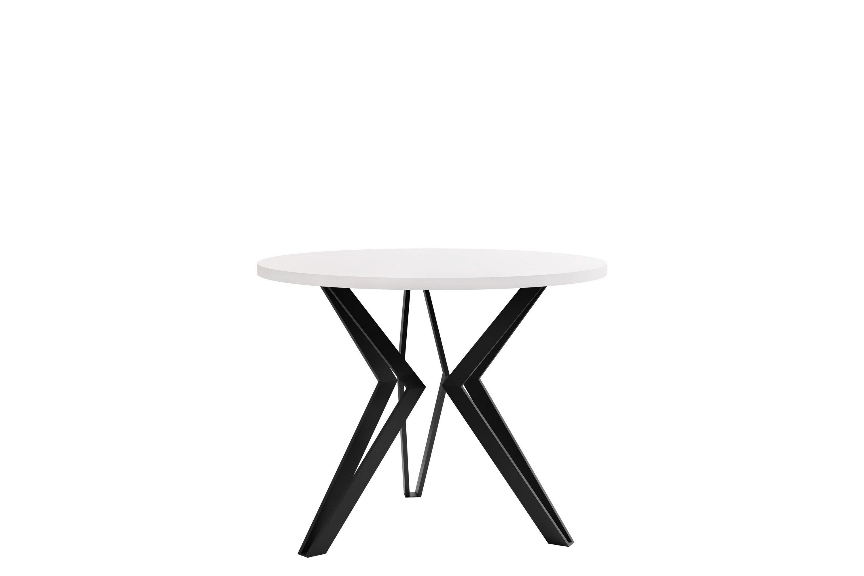 Gaddi Soffbord 65 cm Vit/Svart