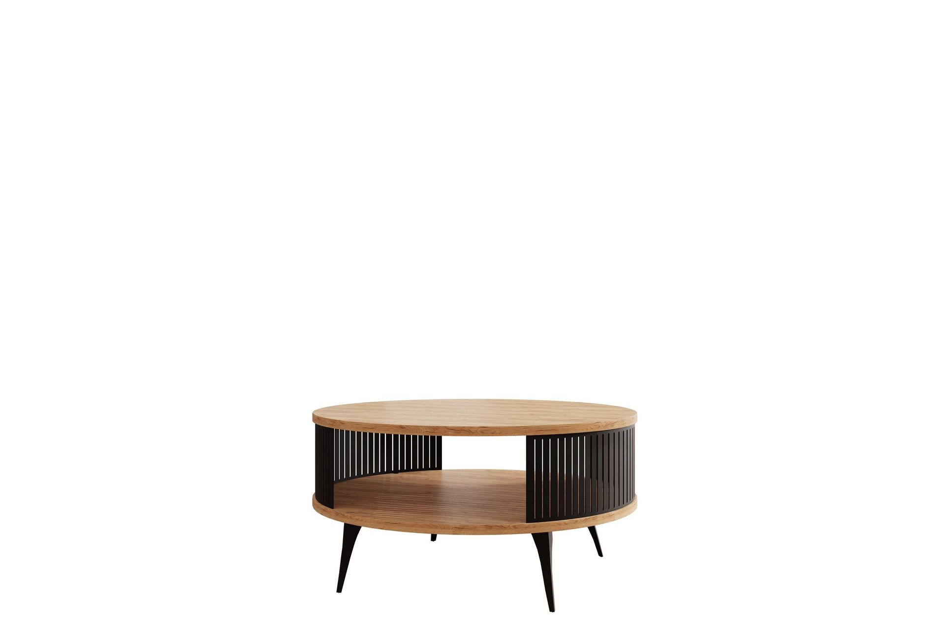 Galia Soffbord 75 cm - Svart/Beige