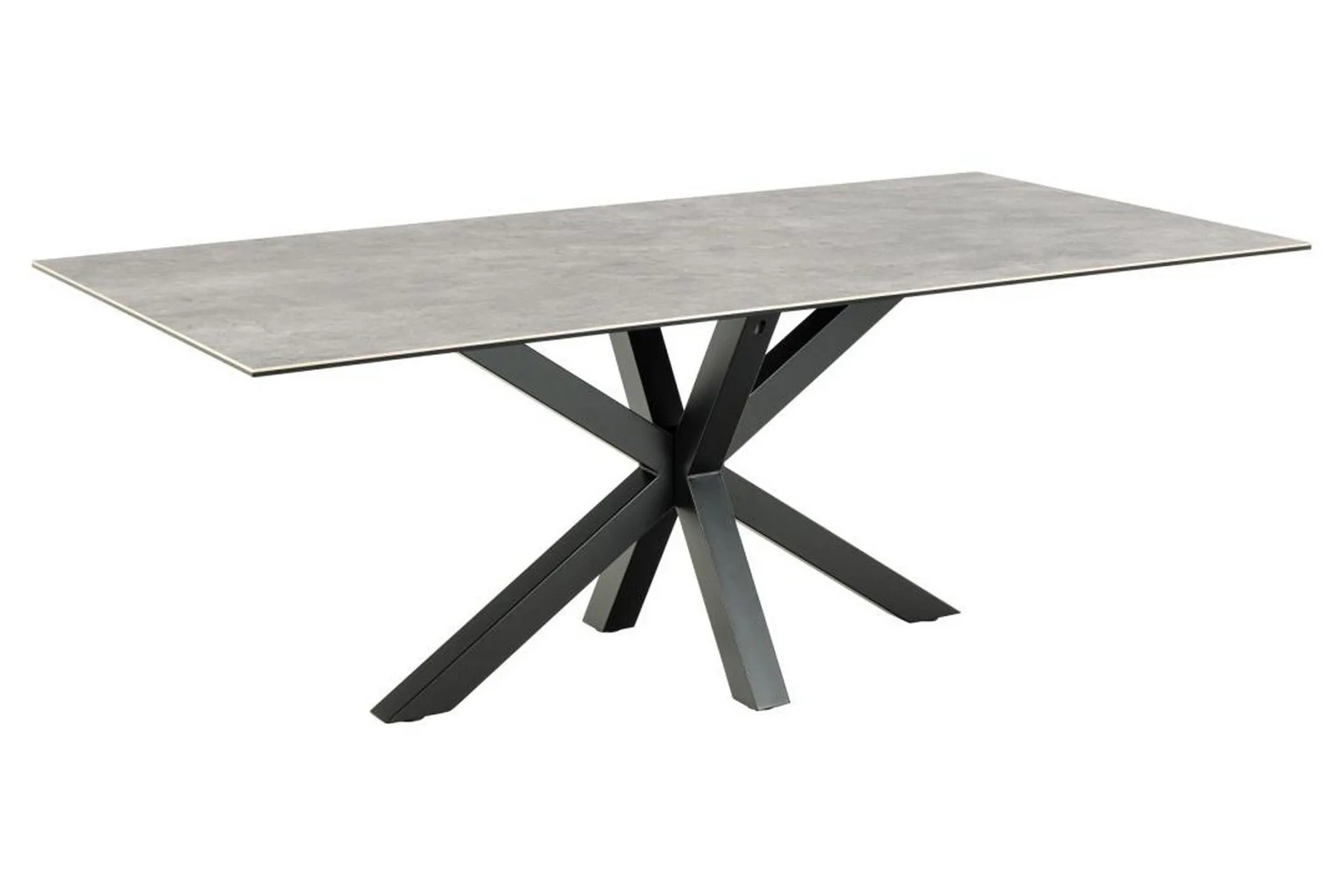 Ganesh Matbord 100 cm Rektangulär - Grå