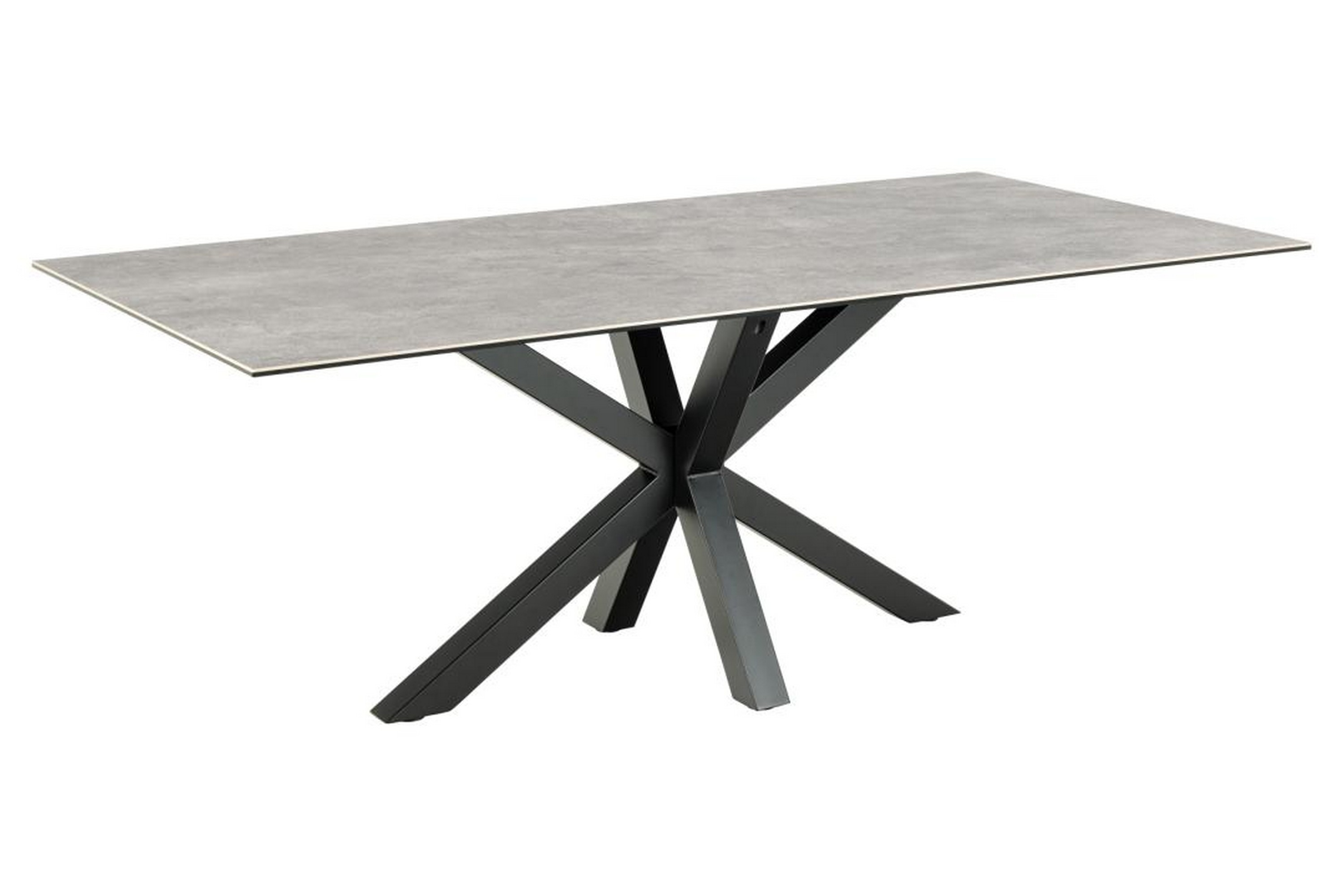 Ganesh Matbord 100 cm Rektangulär Grå