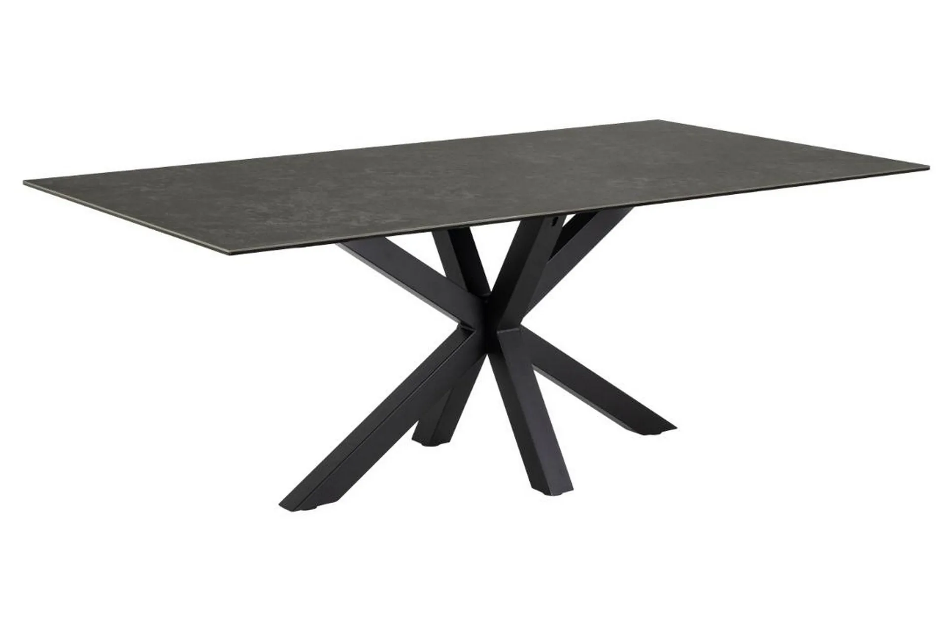 Ganesh Matbord 100 cm Rektangul&auml;r - Svart