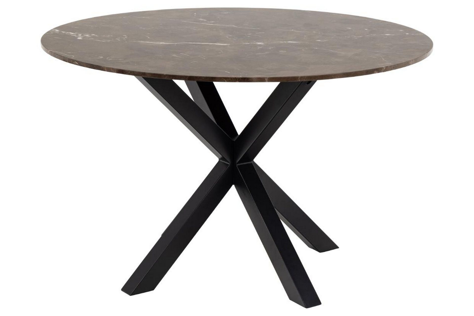 Ganesh Matbord 120 cm Rund - Brun