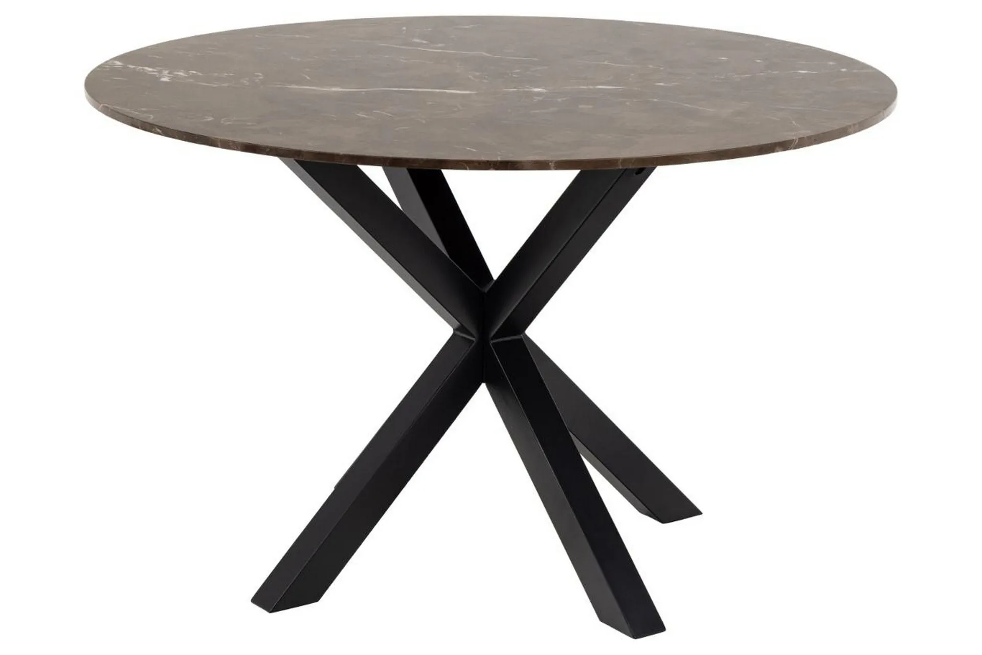 Ganesh Matbord 120 cm Rund - Brun