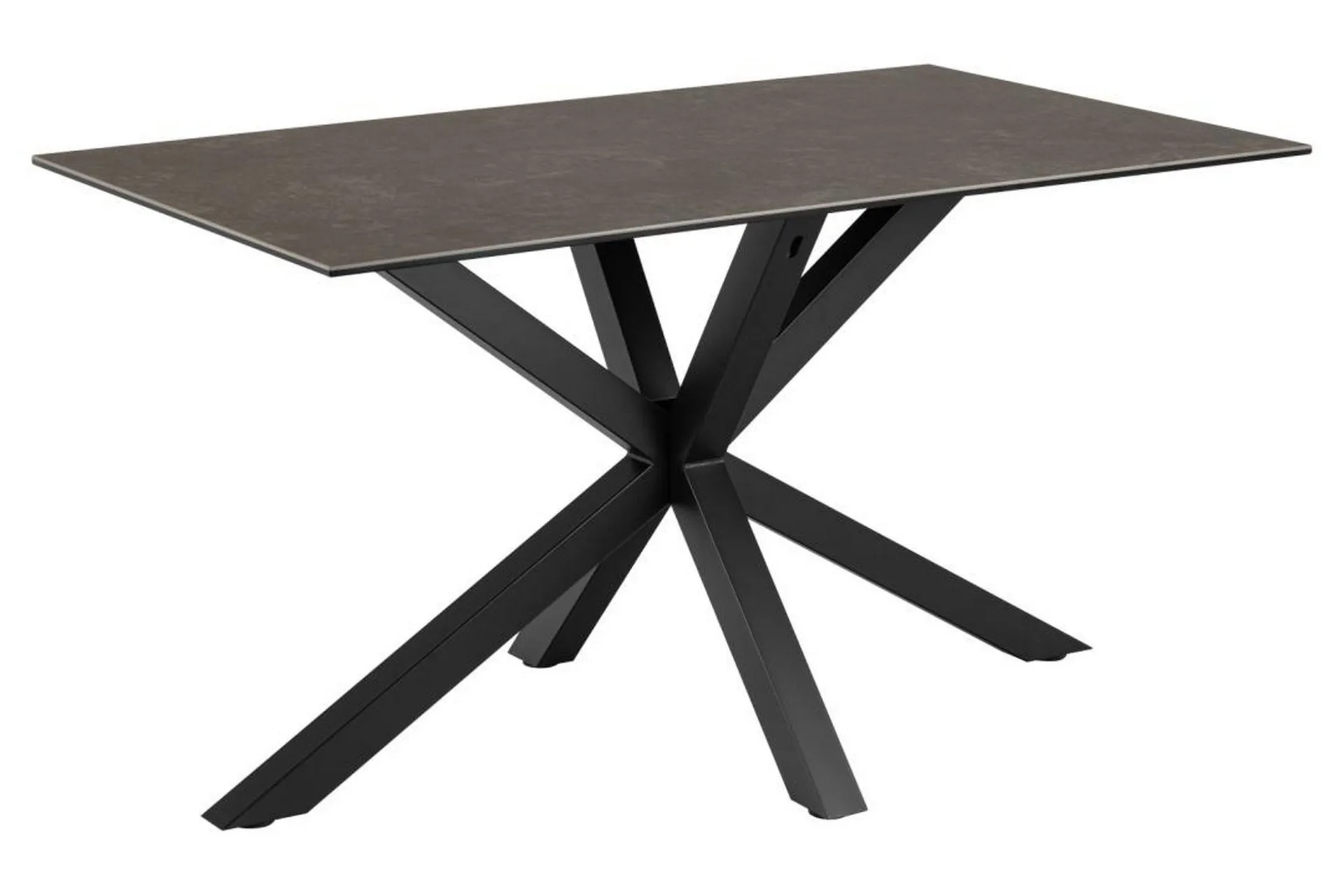 Ganesh Matbord 80 cm Rektangul&auml;r - Svart
